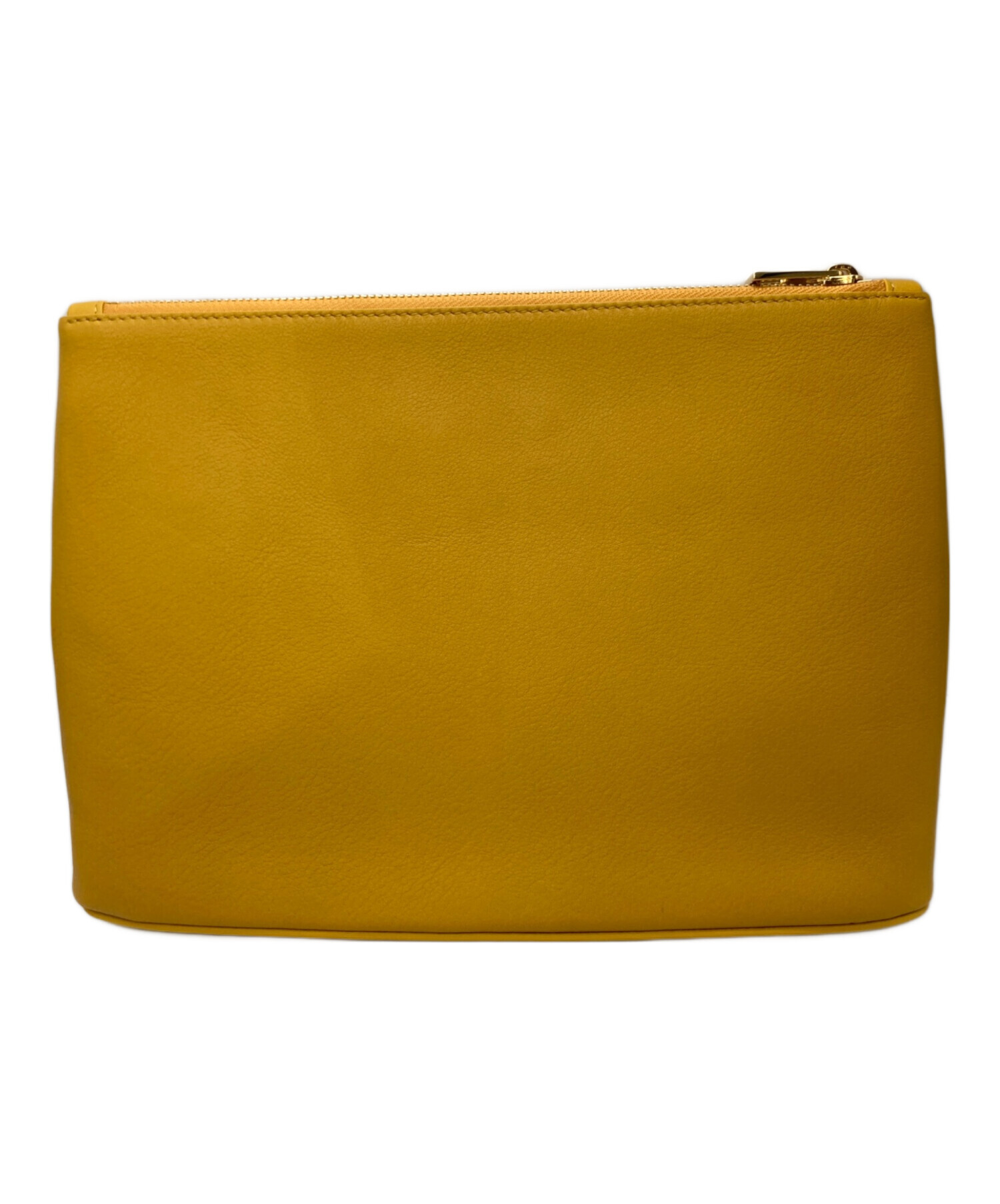 中古・古着通販】LOEWE (ロエベ) OBLONG POUCH イエロー｜ブランド