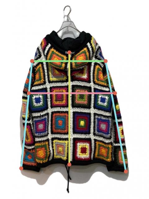 中古・古着通販】Supreme (シュプリーム) CROCHET HOODED ZIP UP