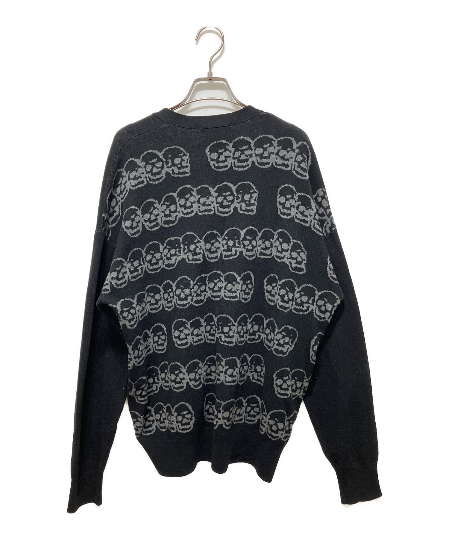 HYSTERIC GLAMOUR スカル 長袖カットソー ブラック 中古・古着通販】Hysteric Glamour (ヒステリックグラマー) SKULL