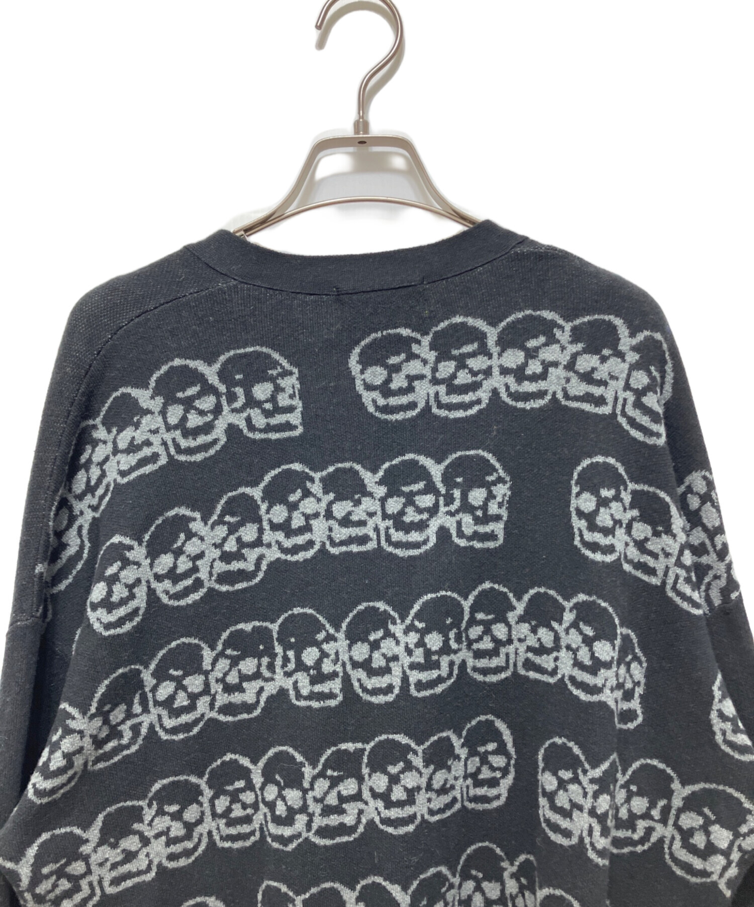 新品 ヒステリックグラマー MAIDENLOGO柄チュールジャガードカーディガン 中古・古着通販】Hysteric Glamour (ヒステリックグラマー) SKULL