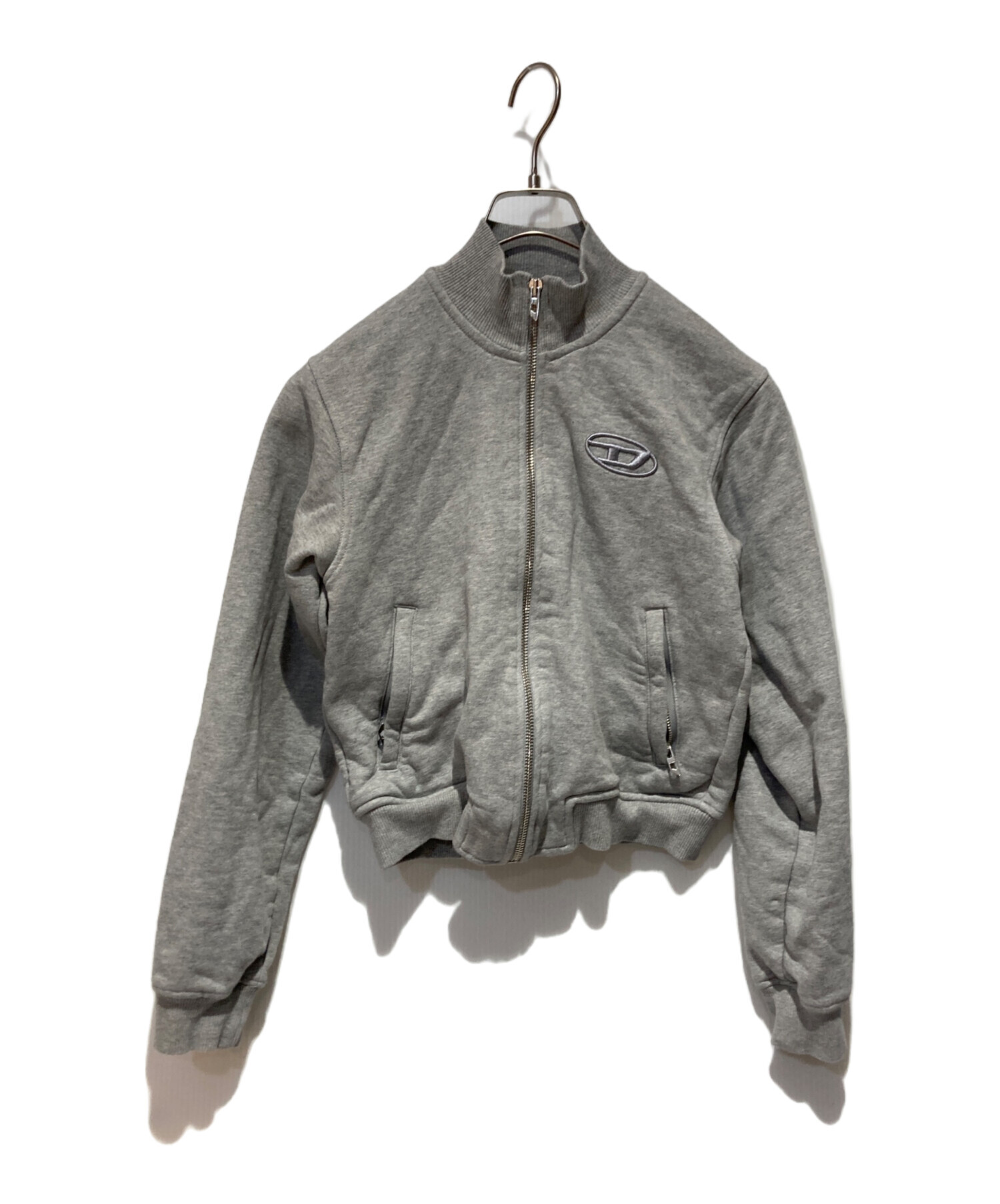 中古・古着通販】DIESEL (ディーゼル) ジップアップスウェット グレー