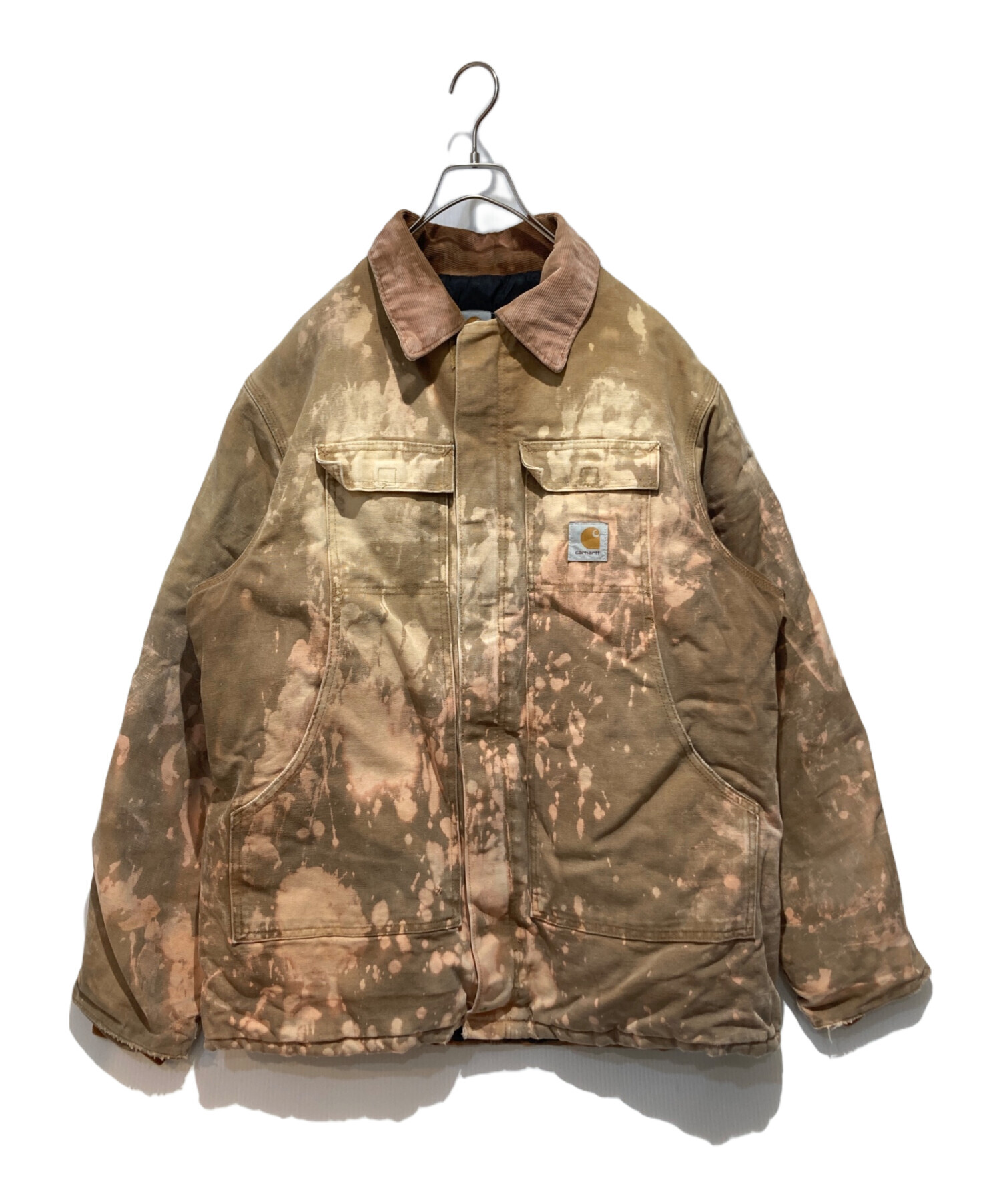 カーハート　トラディショナルジャケット　ブラウン　ベージュ 中古・古着通販】CarHartt (カーハート) トラディショナルジャケット