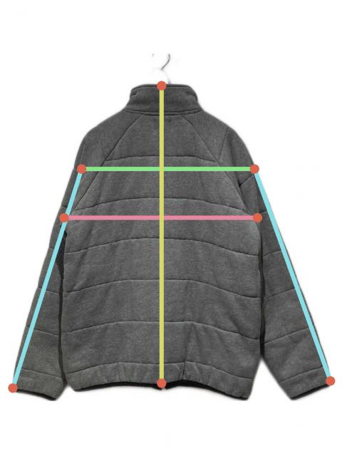OLD STUSSY グレー　ジップアップ　トラックジャケット　Lサイズ 中古・古着通販】stussy (ステューシー) ジップアップジャケット