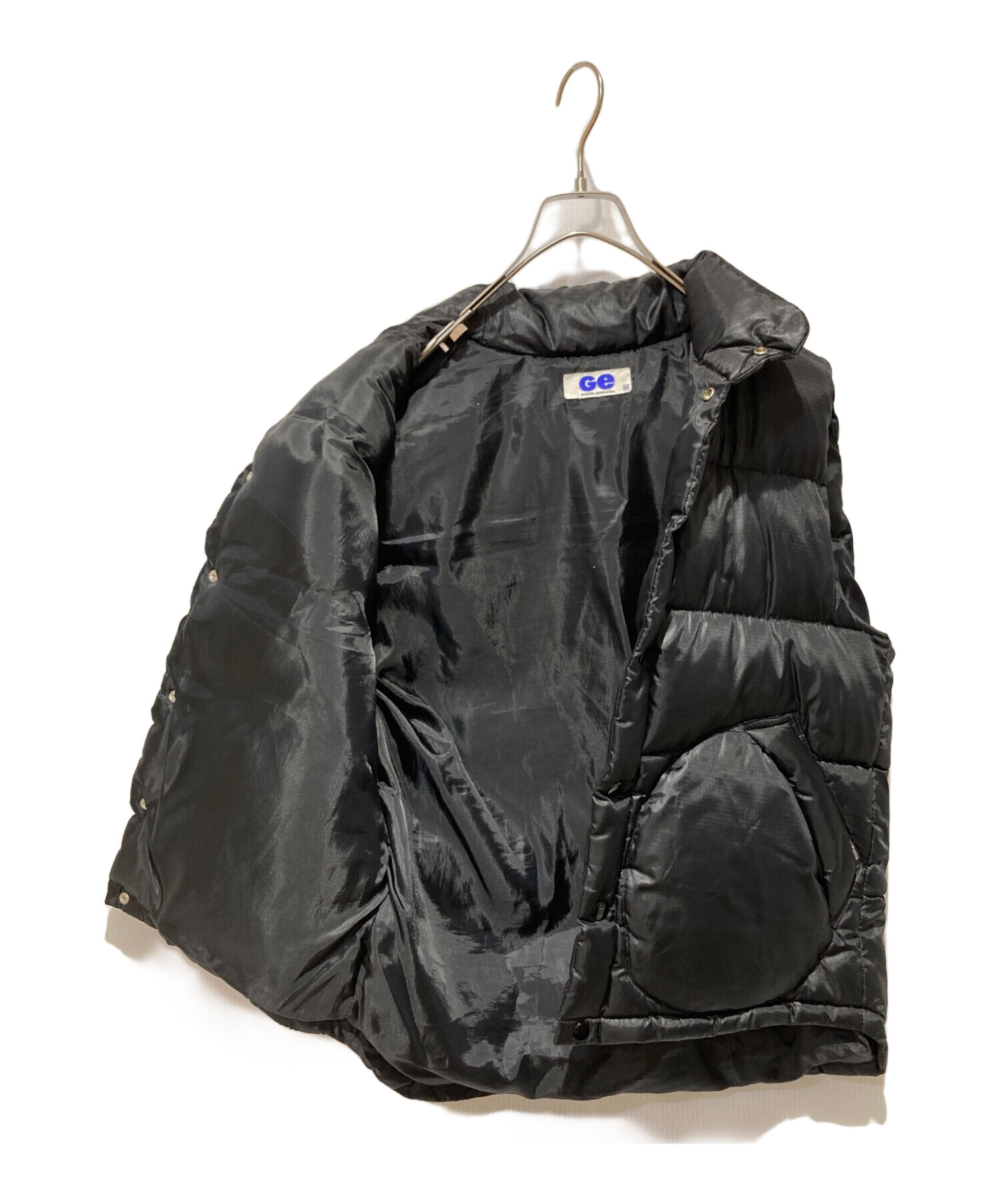 ジャケット・アウター 90s good enough down vest 中古・古着通販】GOOD ENOUGH (グッドイナフ) ダウンベスト ブラック