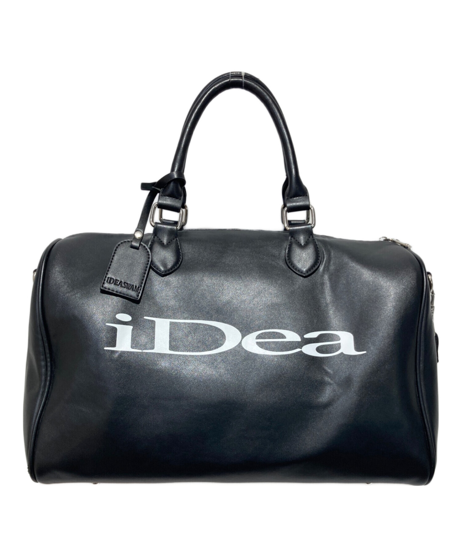 中古・古着通販】ideaawam (イデアスワム) ボストンバッグ ブラック
