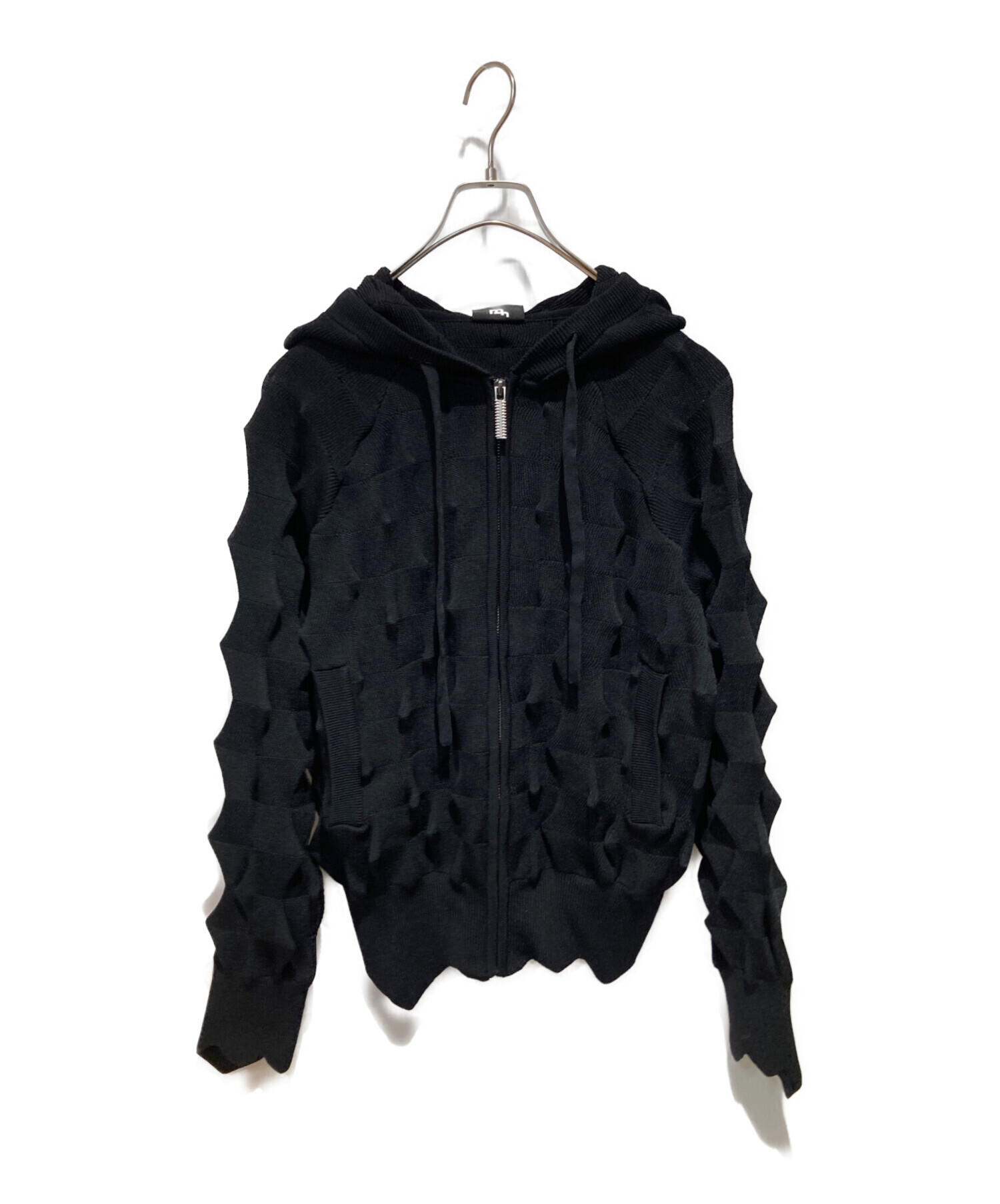 中古・古着通販】MADFRENZY (マッドフレンジー) Spiked Zip-Up Hoodie 