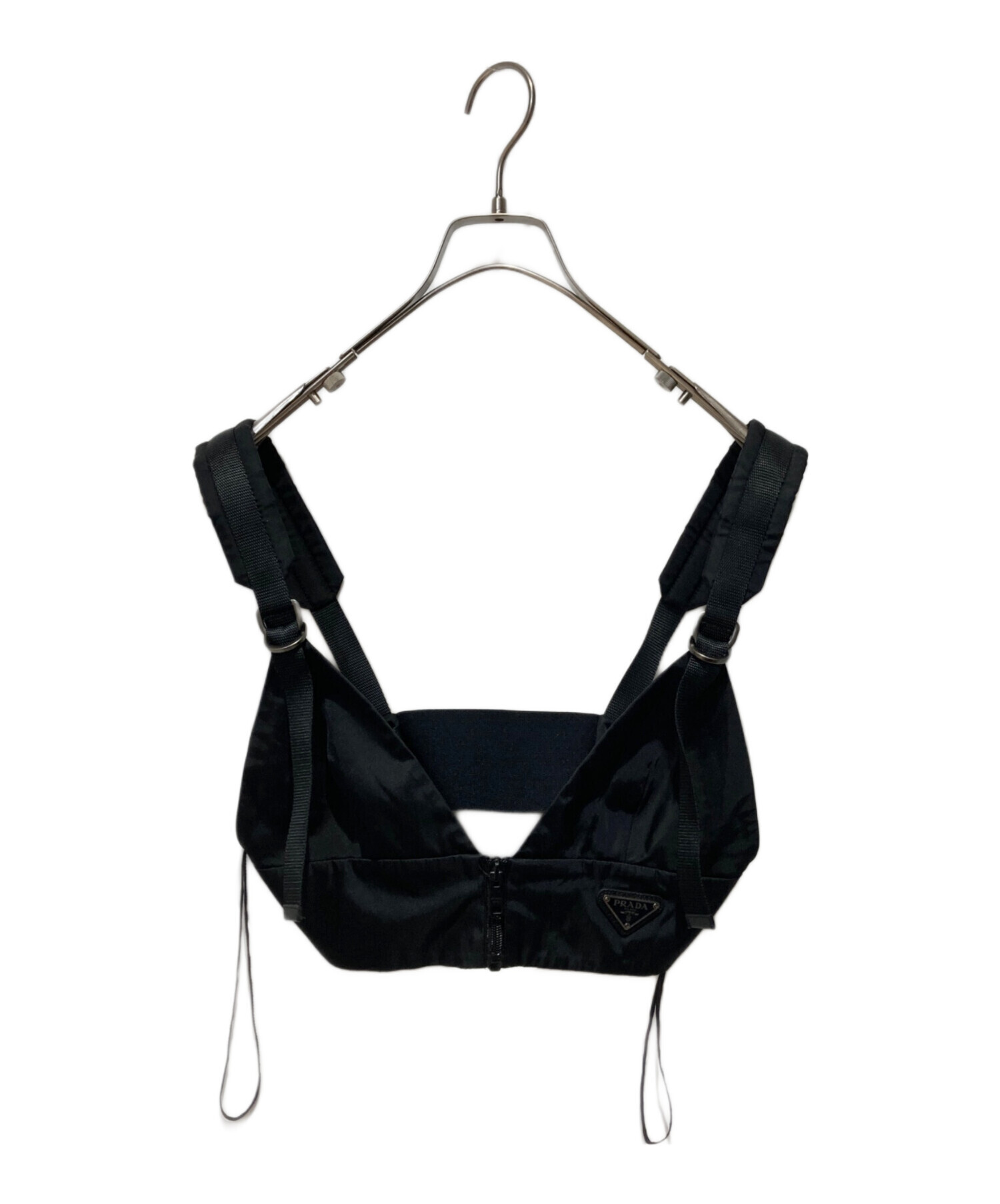 PRADA ブラック ビスチェ 40 中古・古着通販】PRADA (プラダ) ビスチェ ブラック サイズ:40