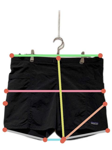 中古・古着通販】Patagonia (パタゴニア) リバーショーツ ブラック