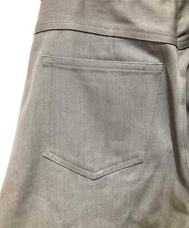 中古・古着通販】newnow (ニューナウ) Deformed Tuck Pants グレー