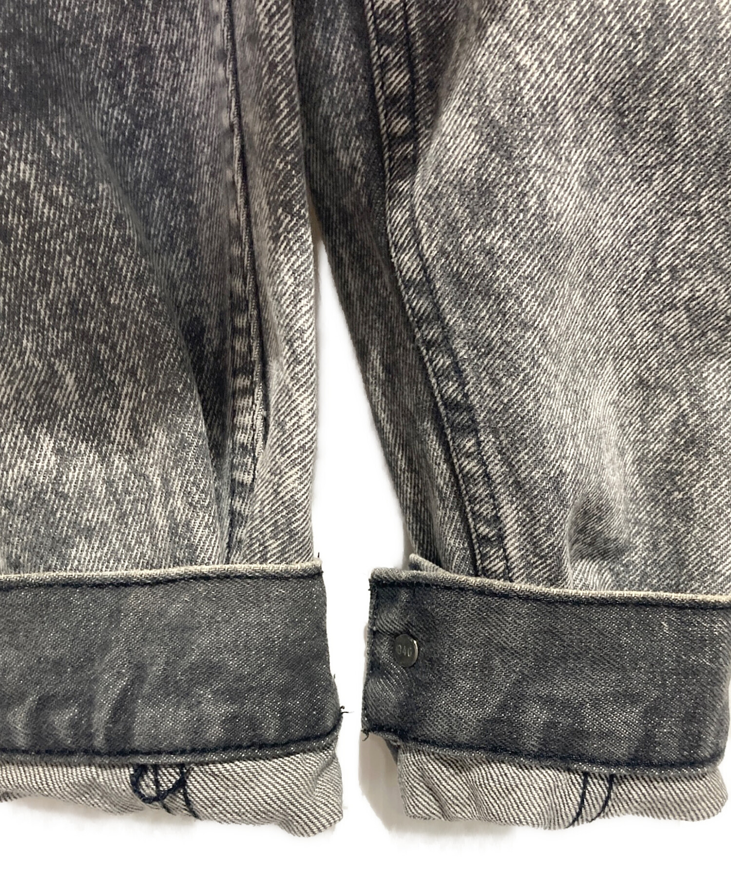 中古・古着通販】LEVI'S (リーバイス) 57508 BLACK DENIM JACKET