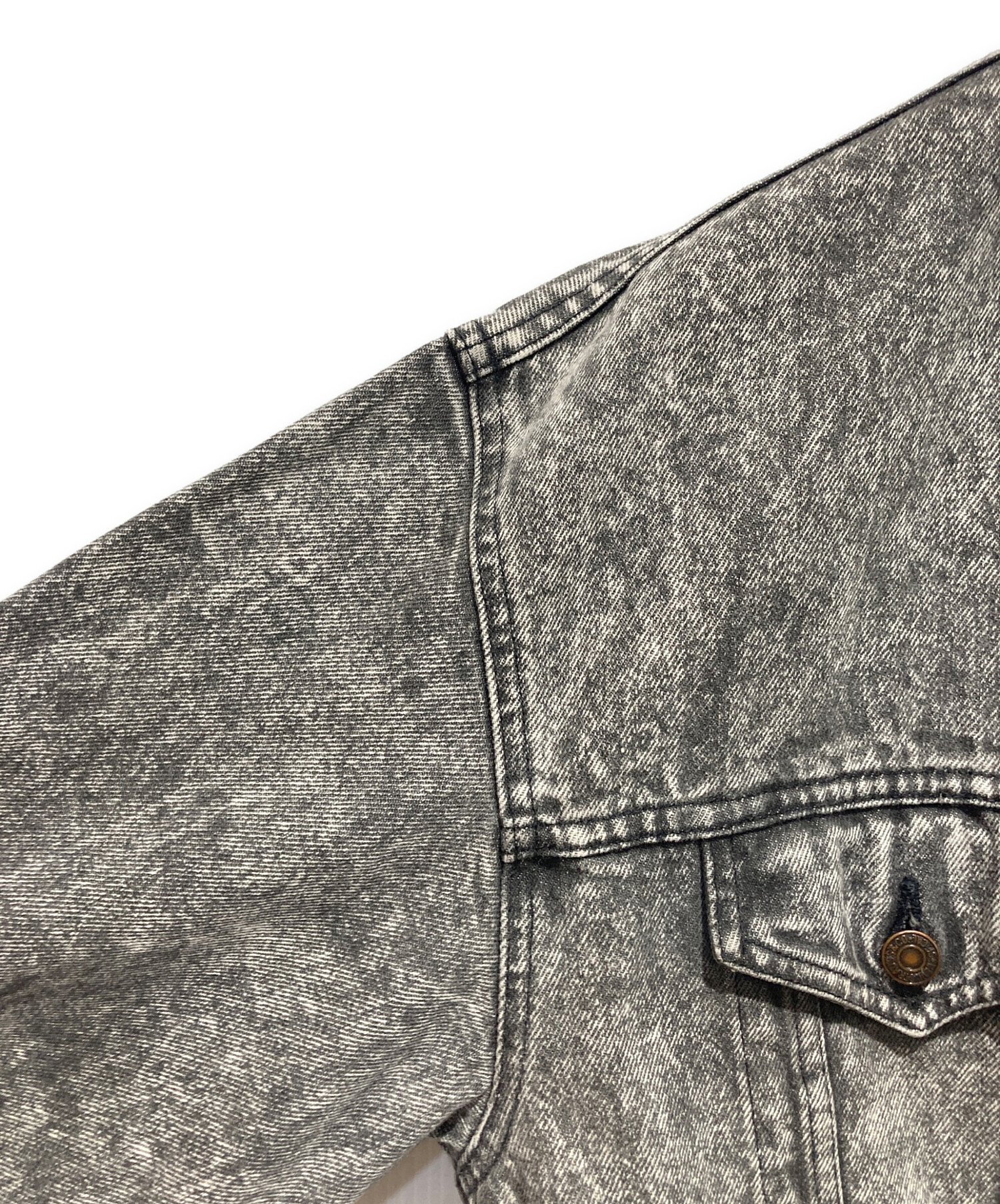 中古・古着通販】LEVI'S (リーバイス) 57508 BLACK DENIM JACKET