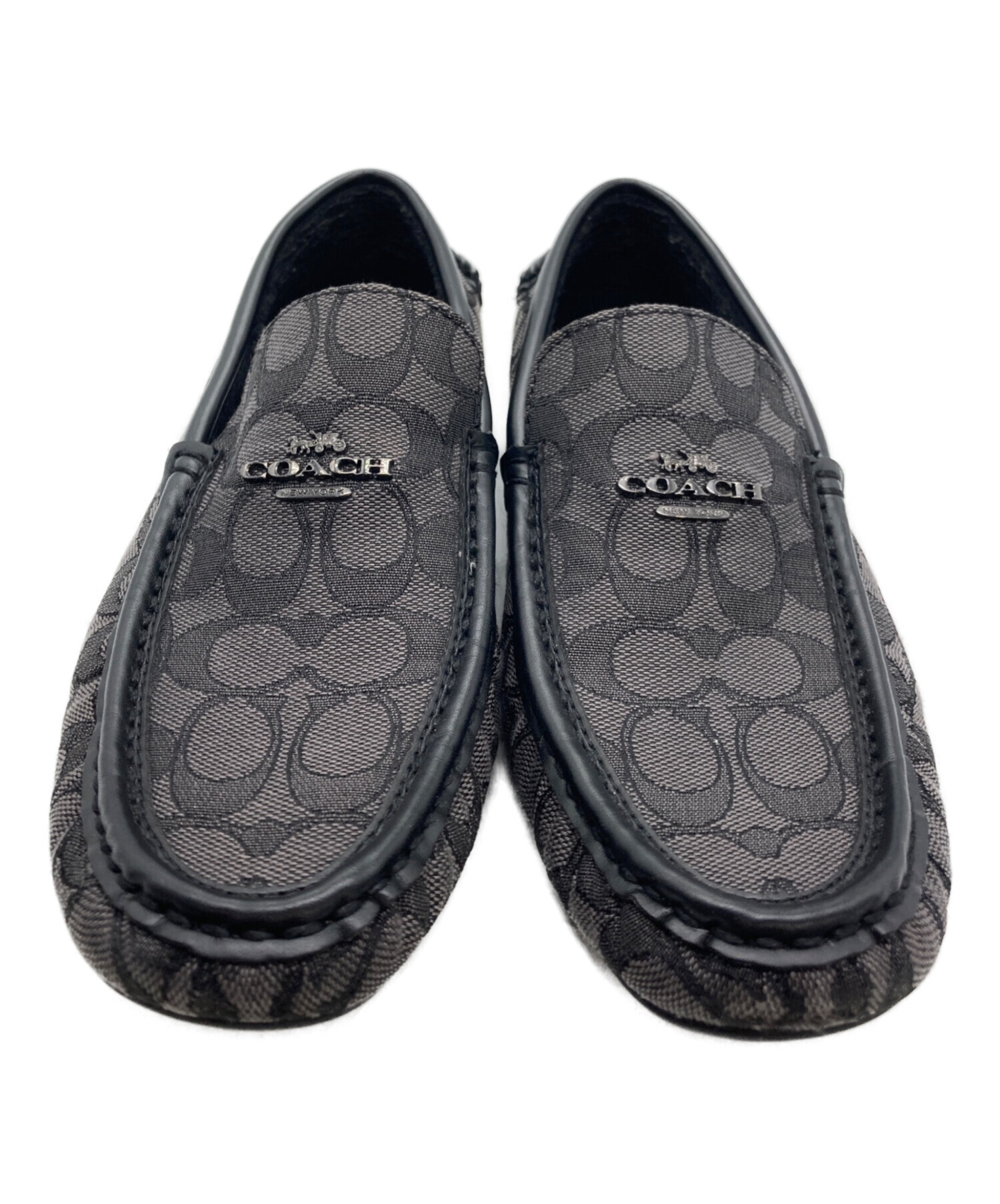 コーチドライビングシューズ 中古・古着通販】COACH (コーチ) ドライビングシューズ ブラック