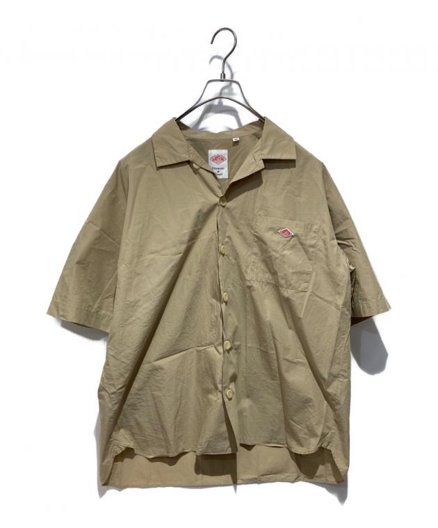 中古・古着通販】DANTON (ダントン) 半袖シャツ ベージュ サイズ:42
