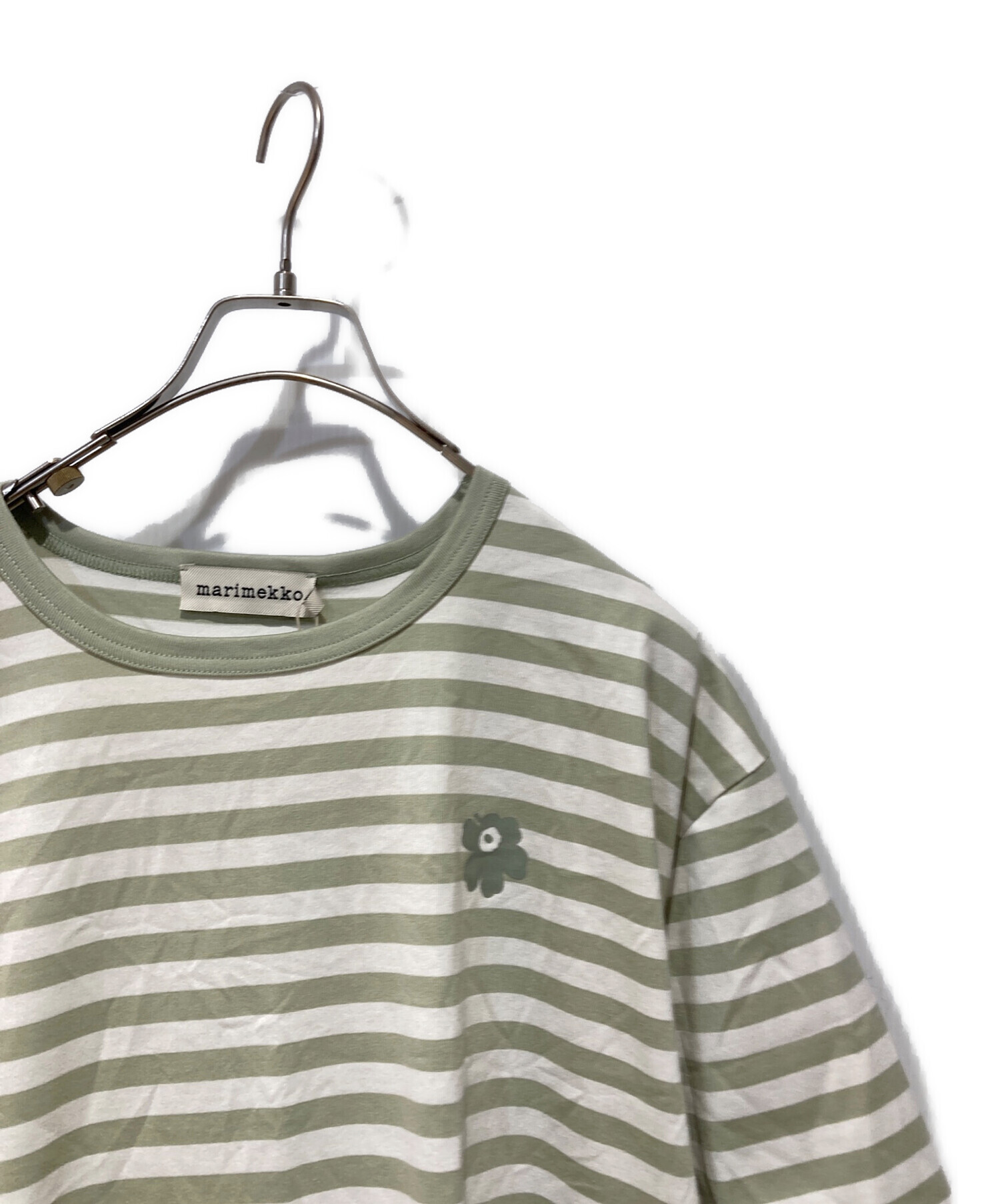 中古・古着通販】marimekko (マリメッコ) ボーダーカットソー 