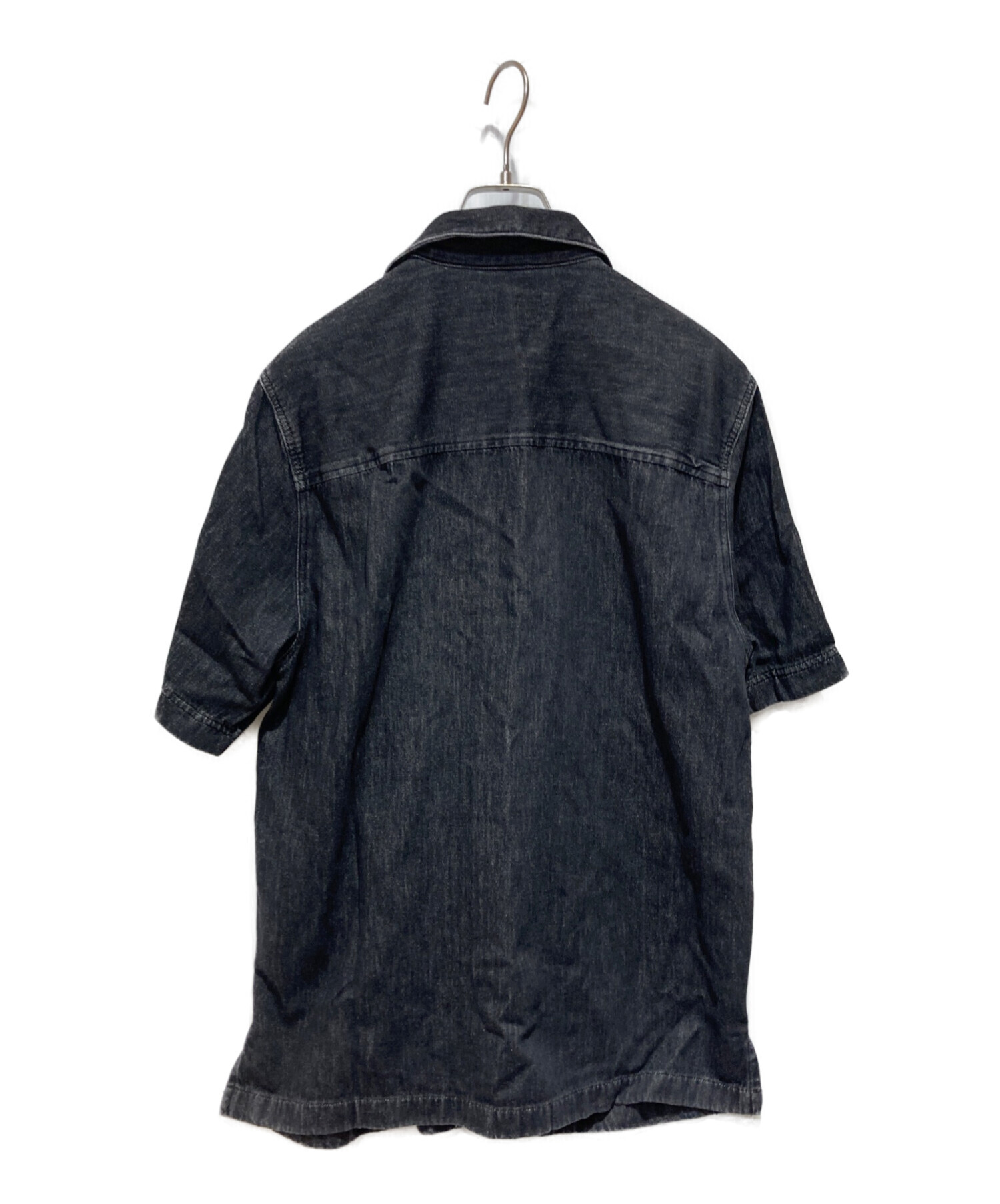 中古・古着通販】DIESEL (ディーゼル) デニムオープンカラーシャツ