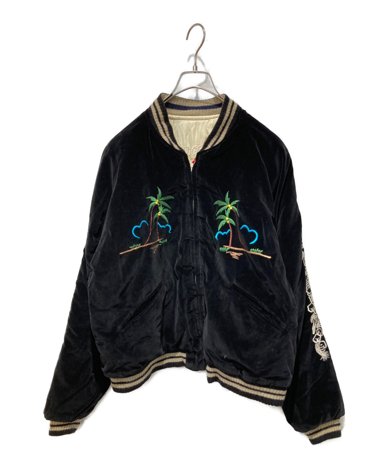 M品番テーラー東洋中綿入りスカジャン 中古・古着通販】TAILOR 東洋 (テーラー東洋) 中綿入り別珍スカジャン