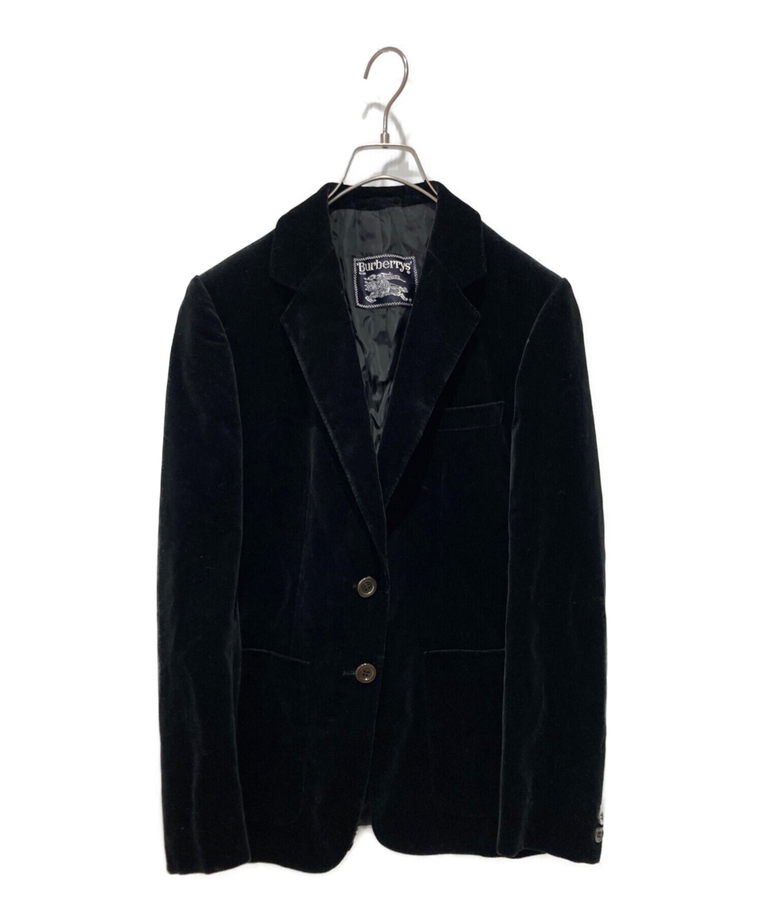 BURBERRY バーバリー　ベロアストレッチ　デザインテーラードジャケット 中古・古着通販】Burberry's (バーバリーズ) ベロアテーラード