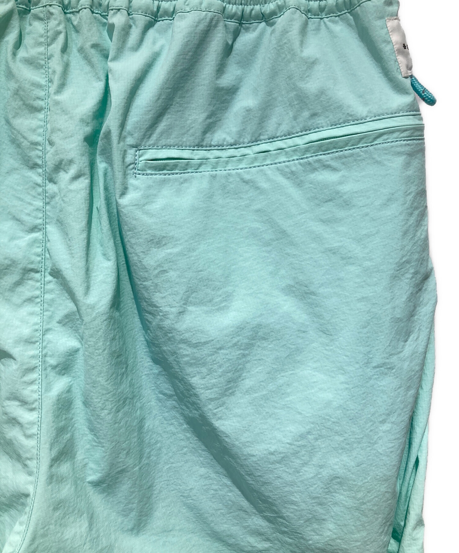 中古・古着通販】迷迭香 (マンネンロウ) ナイロンパンツ ブルー サイズ