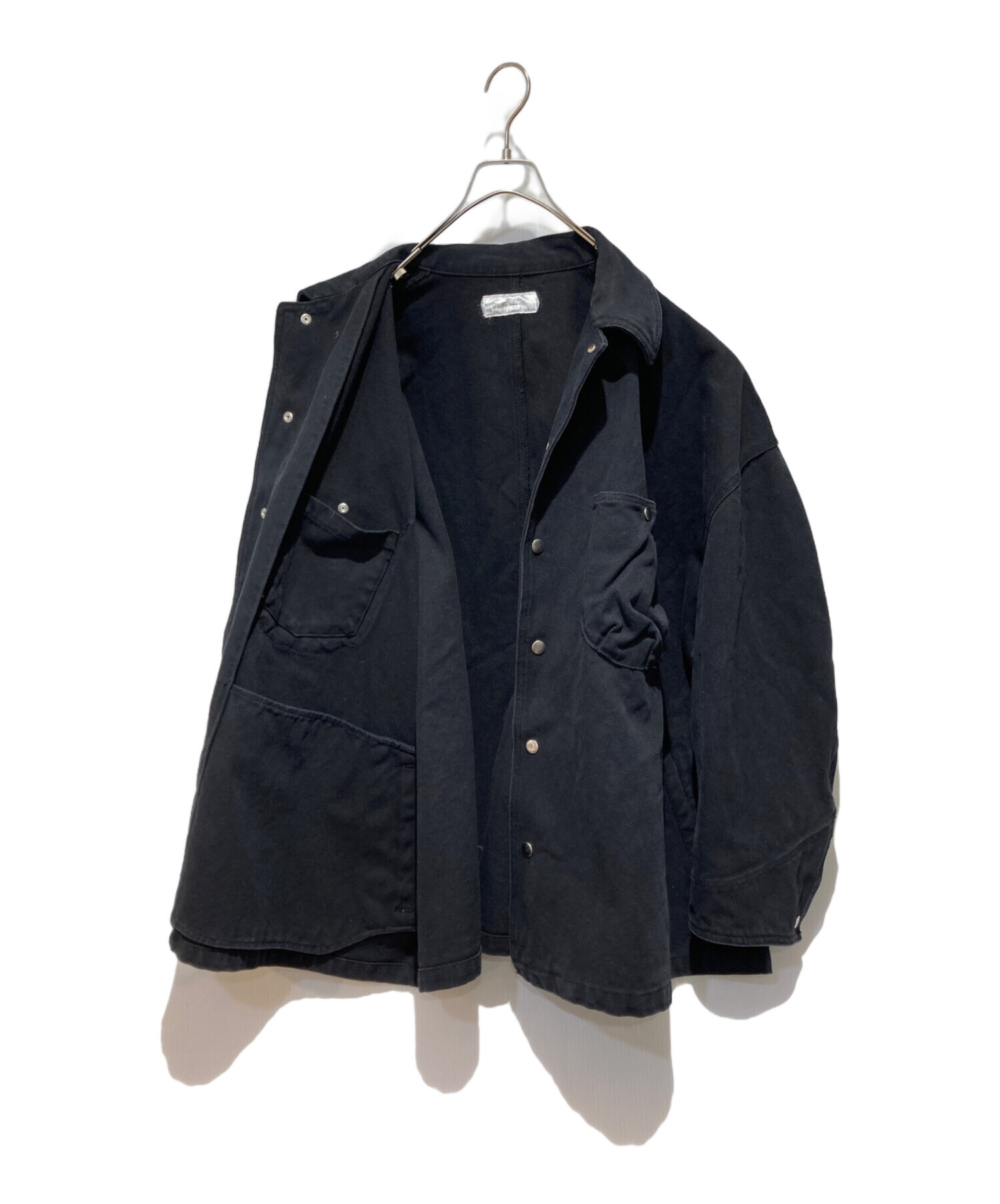 中古・古着通販】FOLL (フォル) wardrobe cocoon blouson ブラック