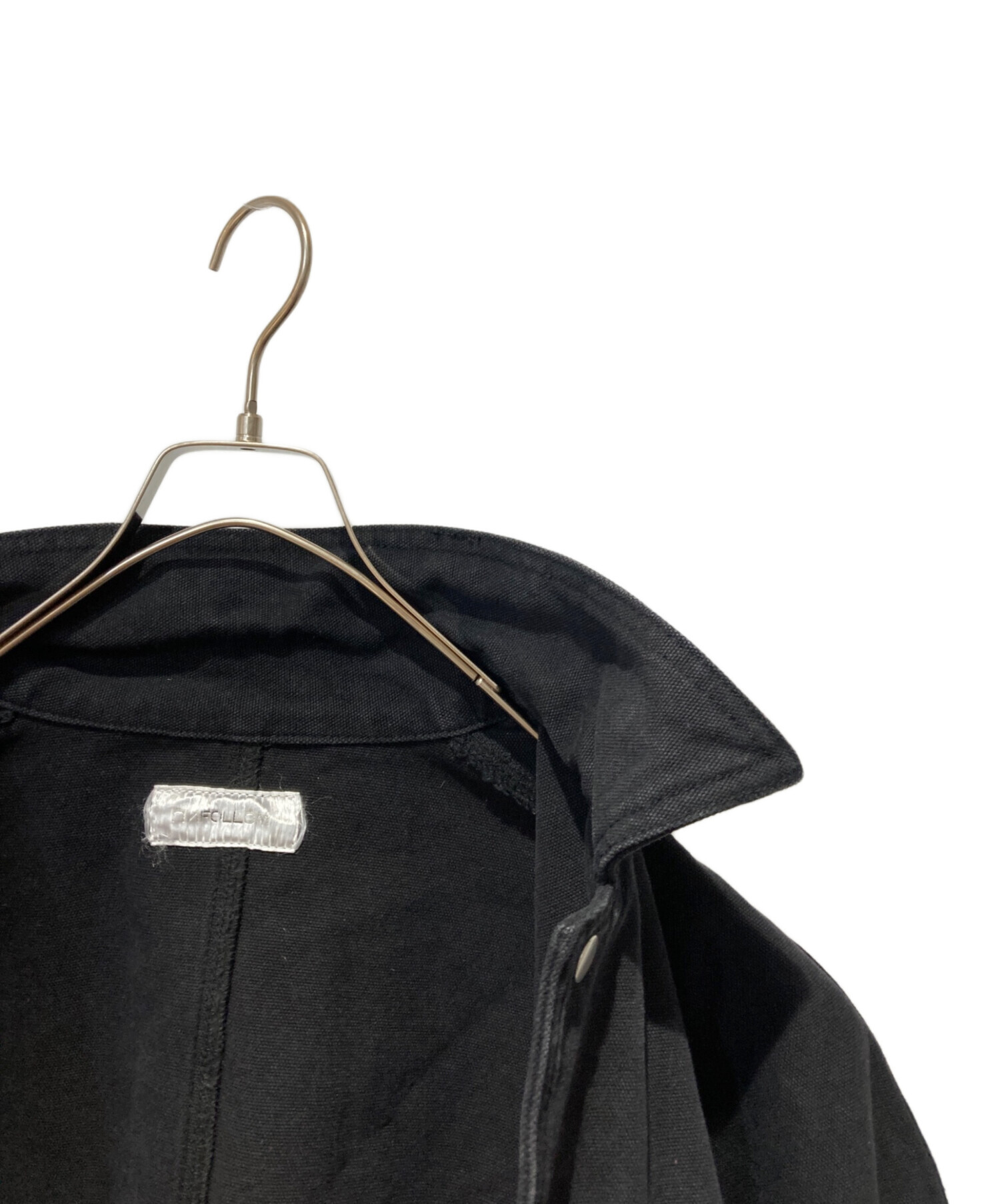 中古・古着通販】FOLL (フォル) wardrobe cocoon blouson ブラック