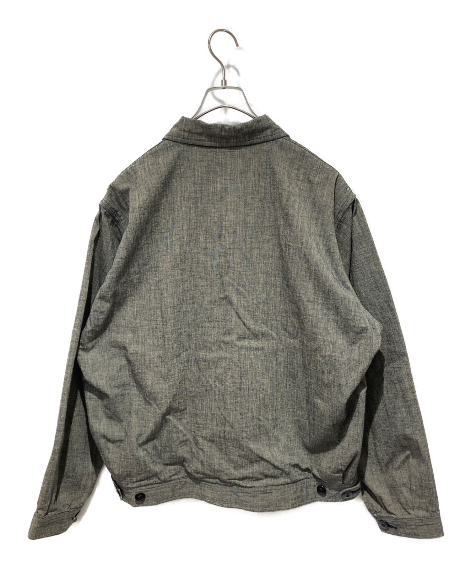 中古・古着通販】EDWIN (エドウィン) WORK JACKET グレー サイズ:L 