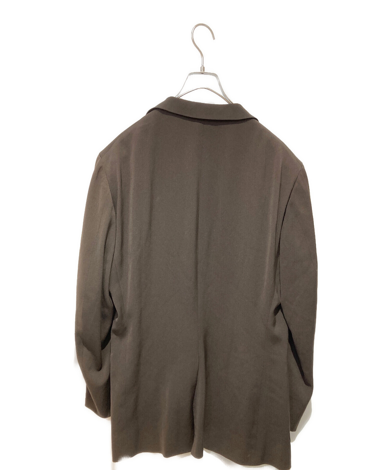 ★ジルサンダー スーツ 濃茶 48★ 中古・古着通販】JIL SANDER (ジルサンダー) セットアップスーツ
