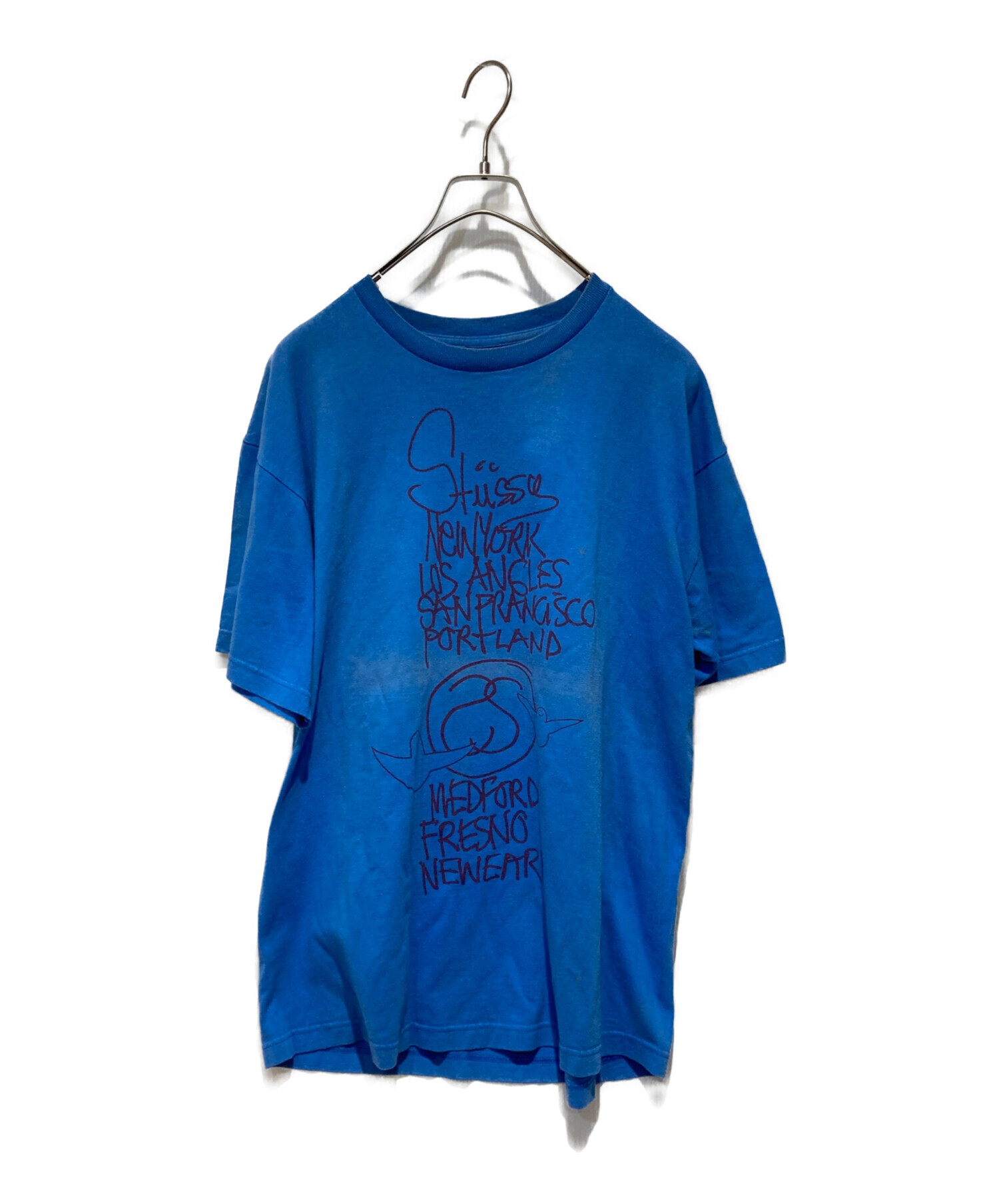 中古・古着通販】stussy (ステューシー) World tour Tee Mark Gonzales