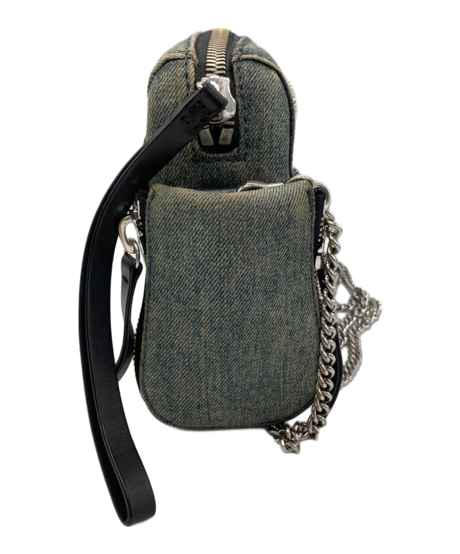 中古・古着通販】DIESEL (ディーゼル) チェーンショルダーバッグ