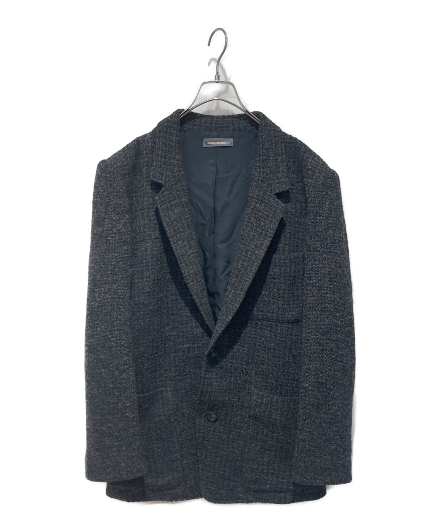 ISSEY MIYAKE MEN 90s 97AW ツイード ジャケット 中古・古着通販】ISSEY MIYAKE MEN (イッセイミヤケメン) ツイード