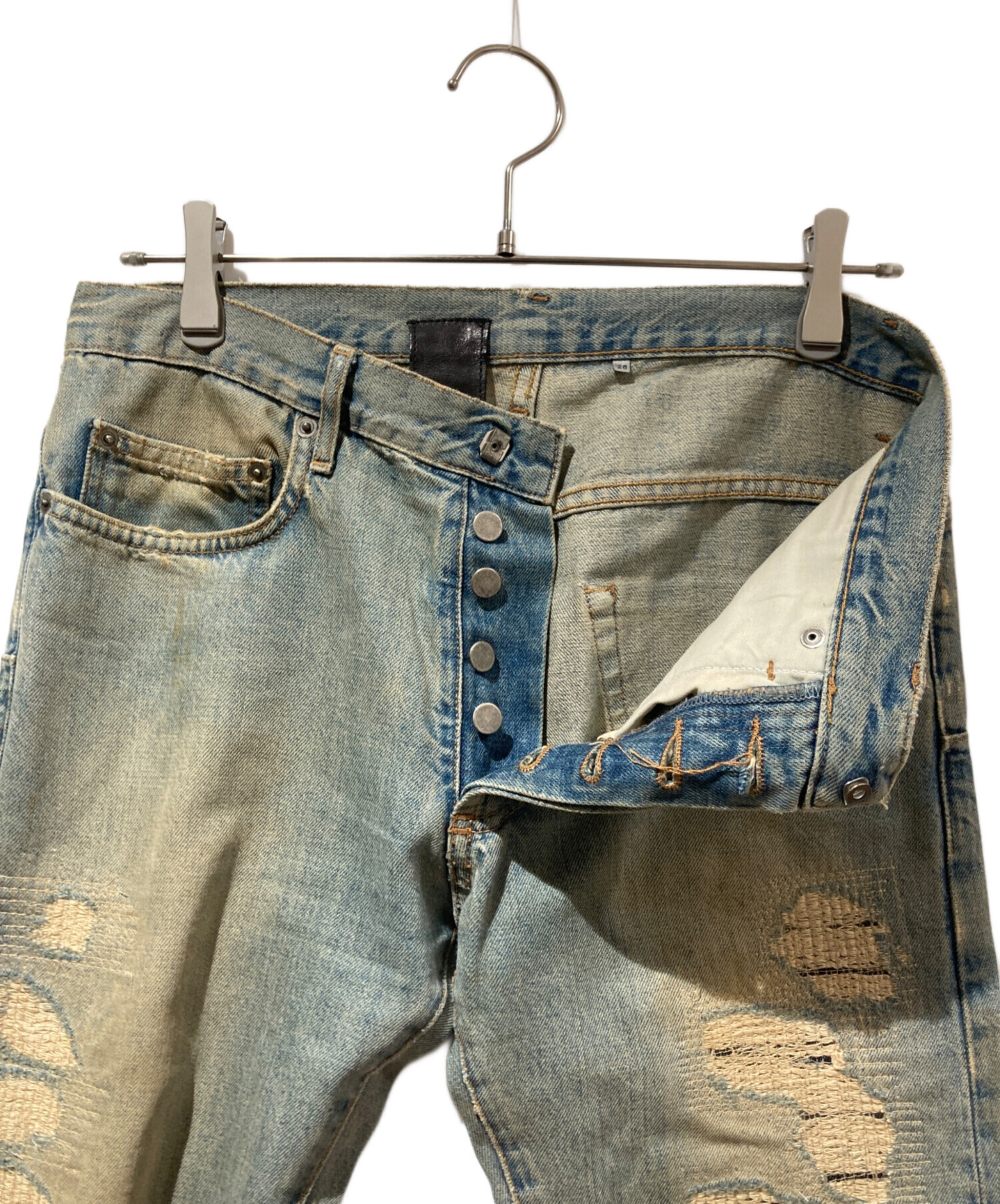 中古・古着通販】DIOR HOMME (ディオール オム) ダメージ&リペア加工