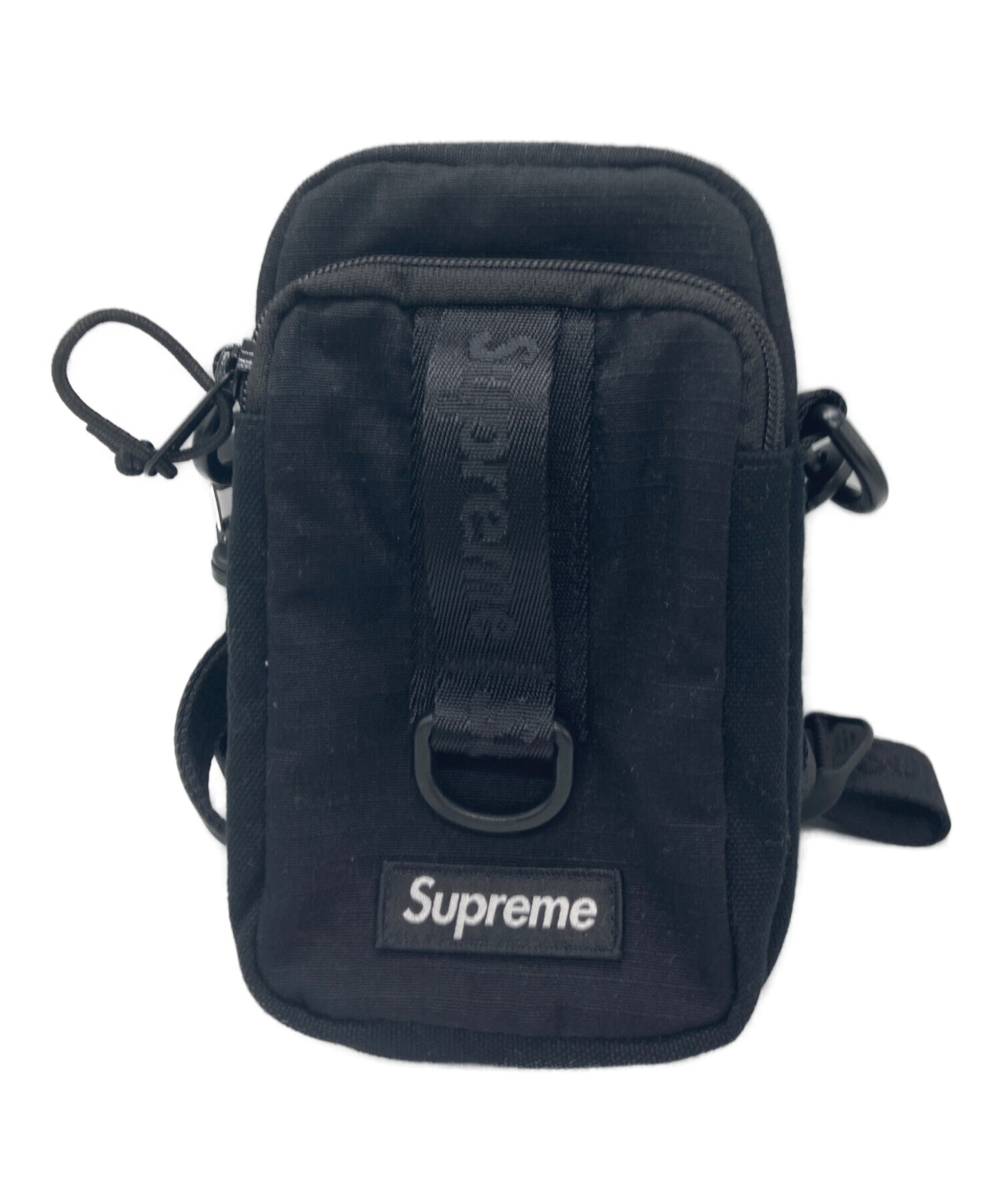 Supreme ブラック ショルダーバッグ コーデュラ 中古・古着通販】SUPREME (シュプリーム) CORDURA SHOULDER BAG