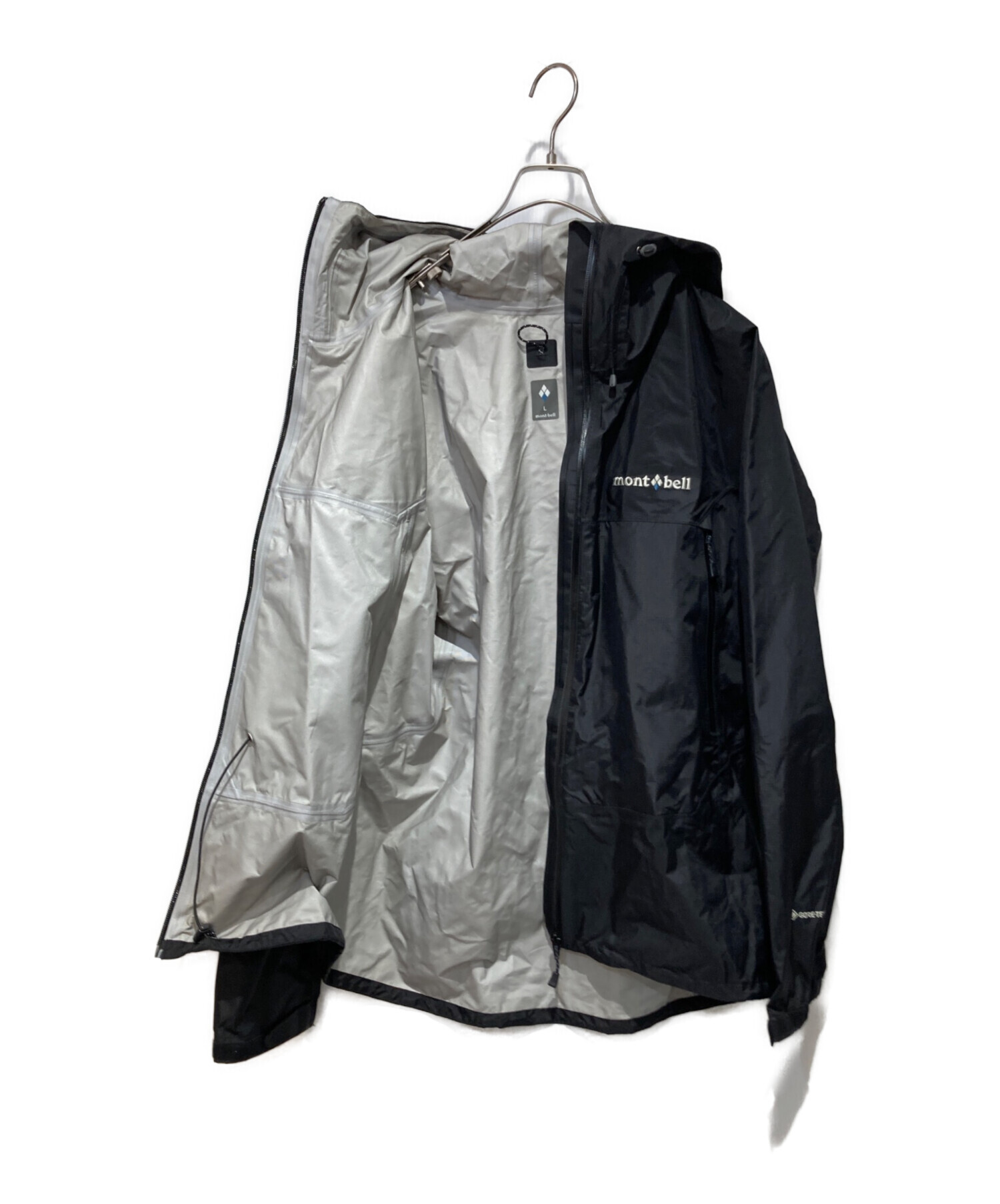 中古・古着通販】mont-bell (モンベル) マウンテンパーカー ブラック