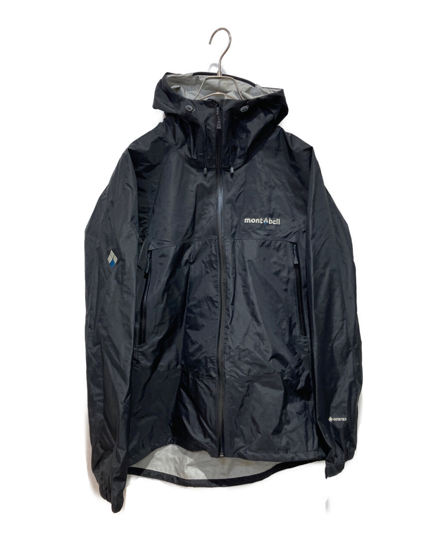 mont-bell 旧型 シャルモパーカー 1102424 ブラック L 中古・古着通販】mont-bell (モンベル) マウンテンパーカー ブラック