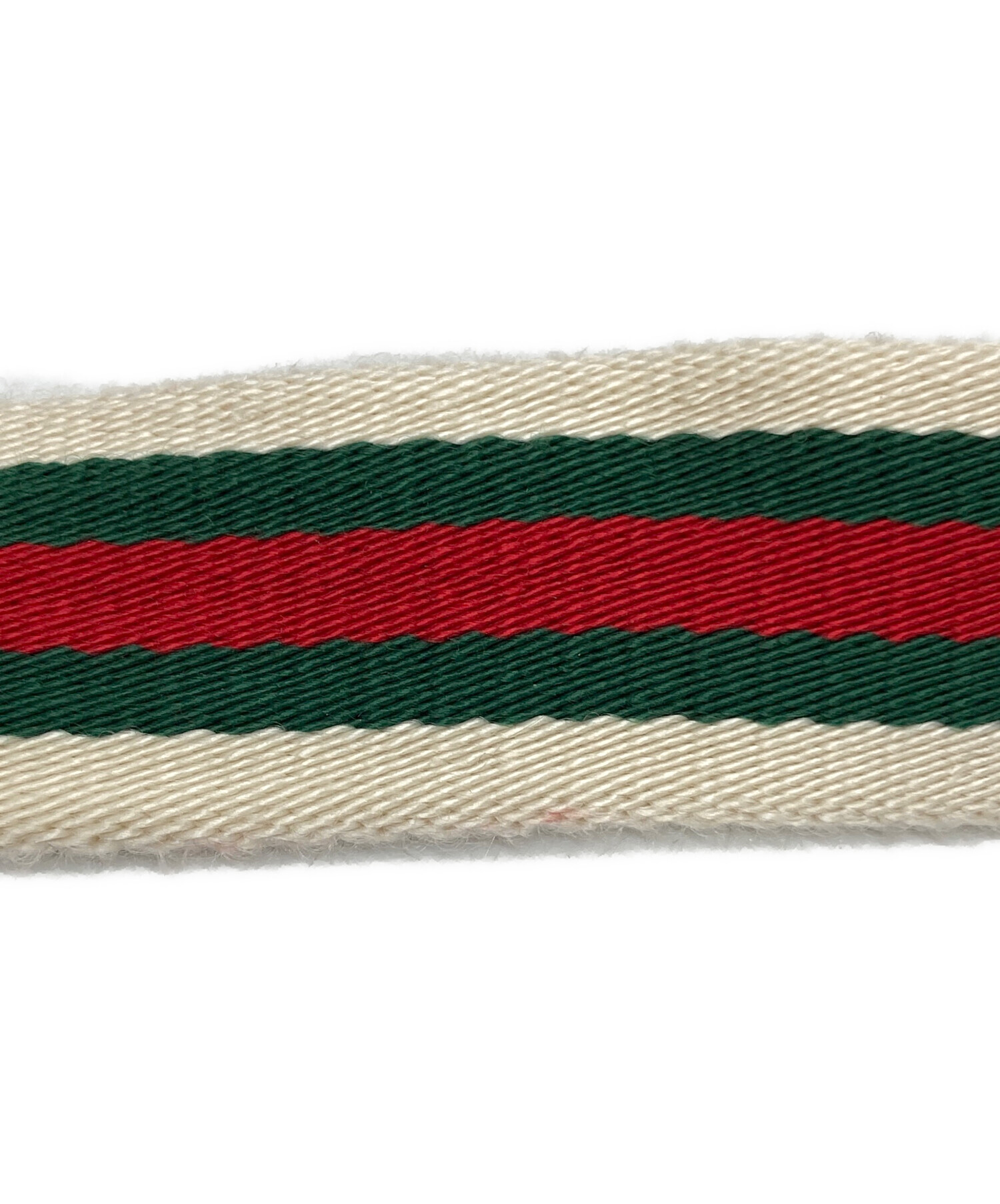 中古・古着通販】GUCCI (グッチ) GGロゴバックル ラインガチャベルト