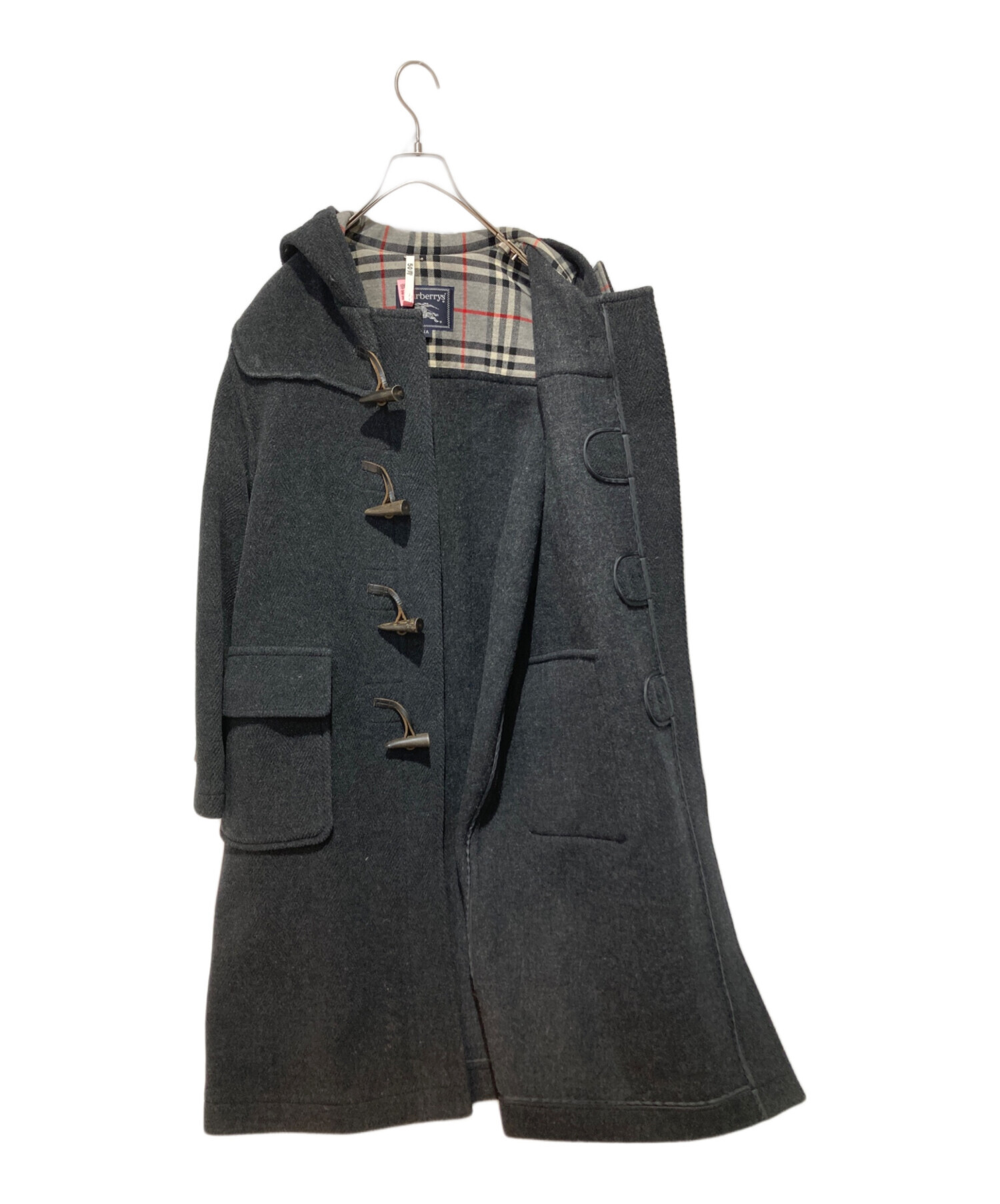 BURBERRY LONDON ダッフルコート グレー 中古・古着通販】Burberry's (バーバリーズ) ダッフルコート グレー