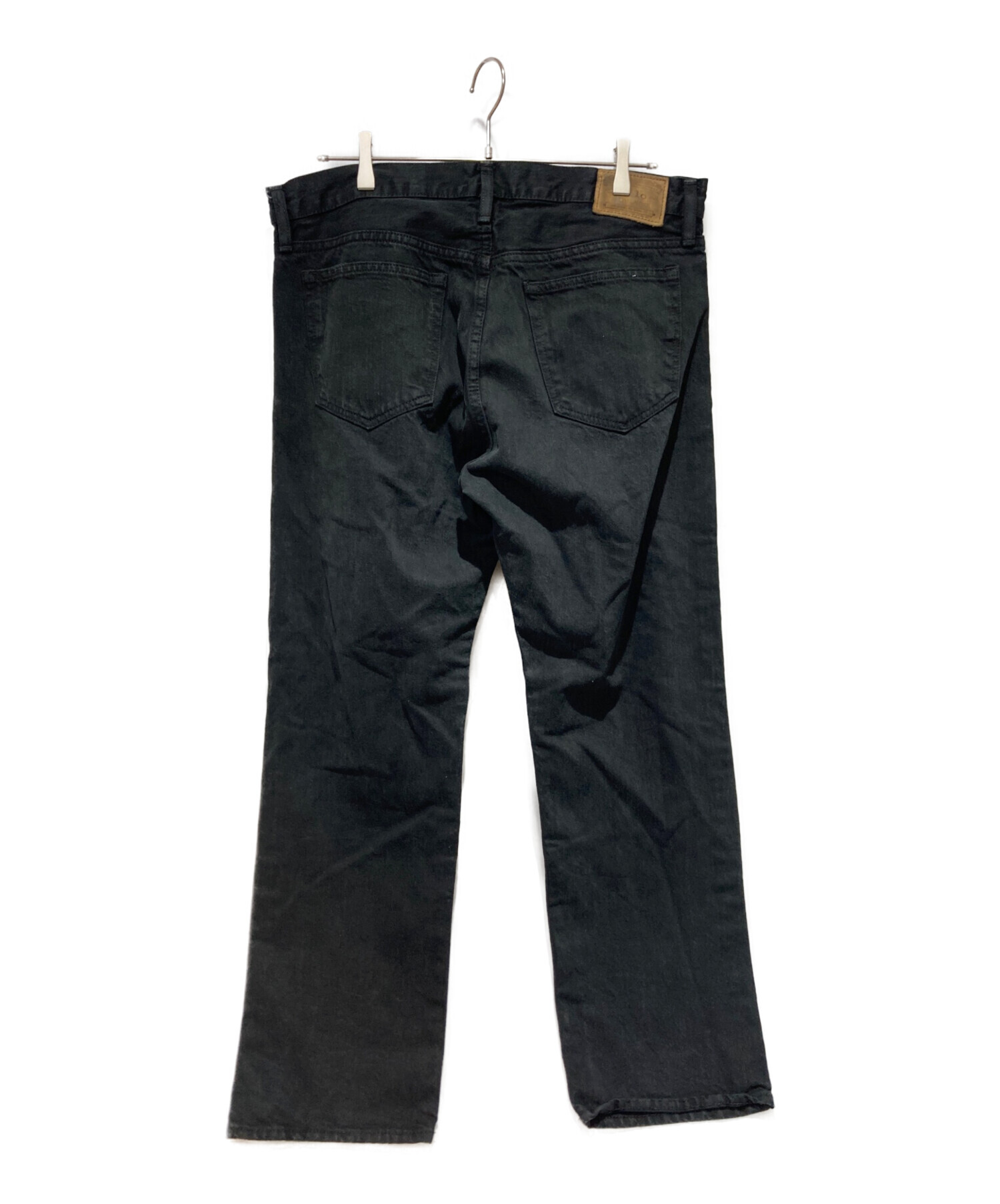 RRL ブラックデニム w34 USA製 ラルフローレン セルビッジ フェード 中古・古着通販】POLO RALPH LAUREN (ポロ・ラルフローレン