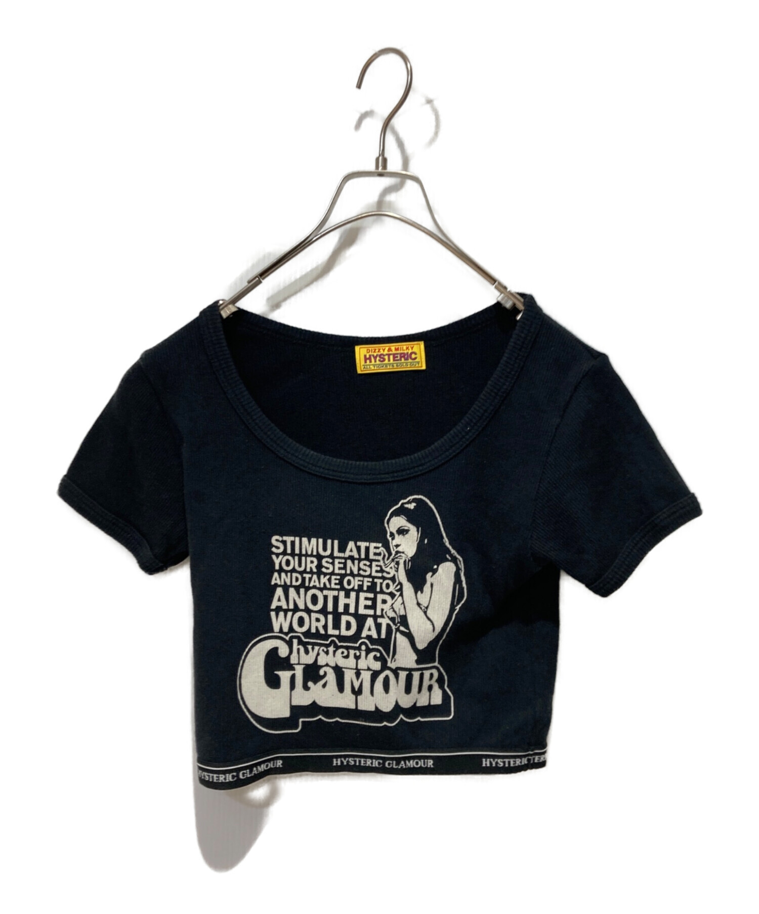 【美品】HYSTERIC GLAMOUR SMOKING GIRL チビTシャツ 中古・古着通販】Hysteric Glamour (ヒステリックグラマー) SMOKING