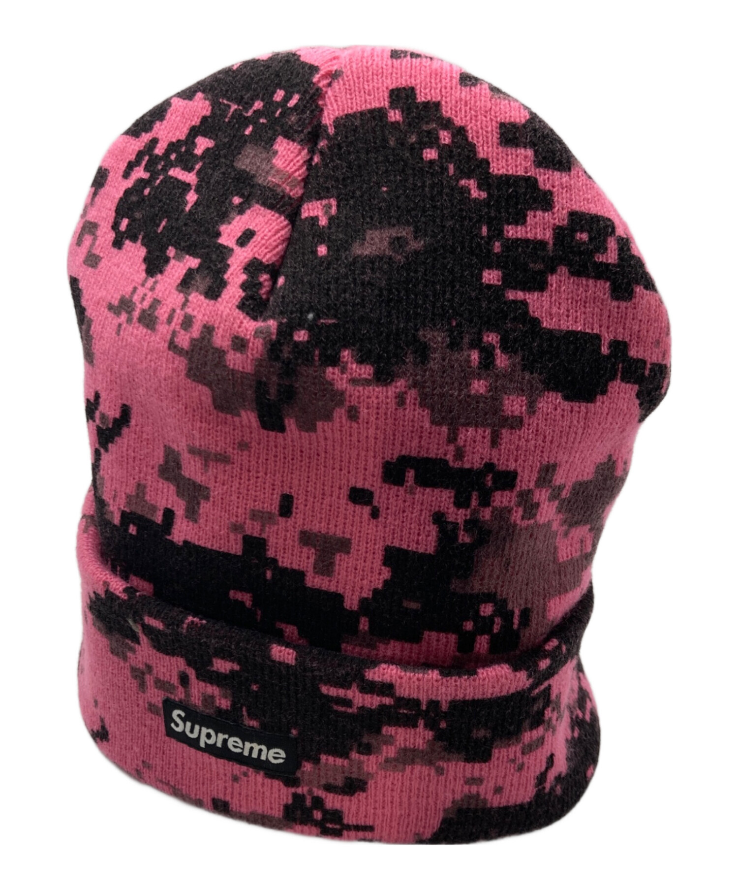 中古・古着通販】Supreme (シュプリーム) Degi Camo Beanie ピンク