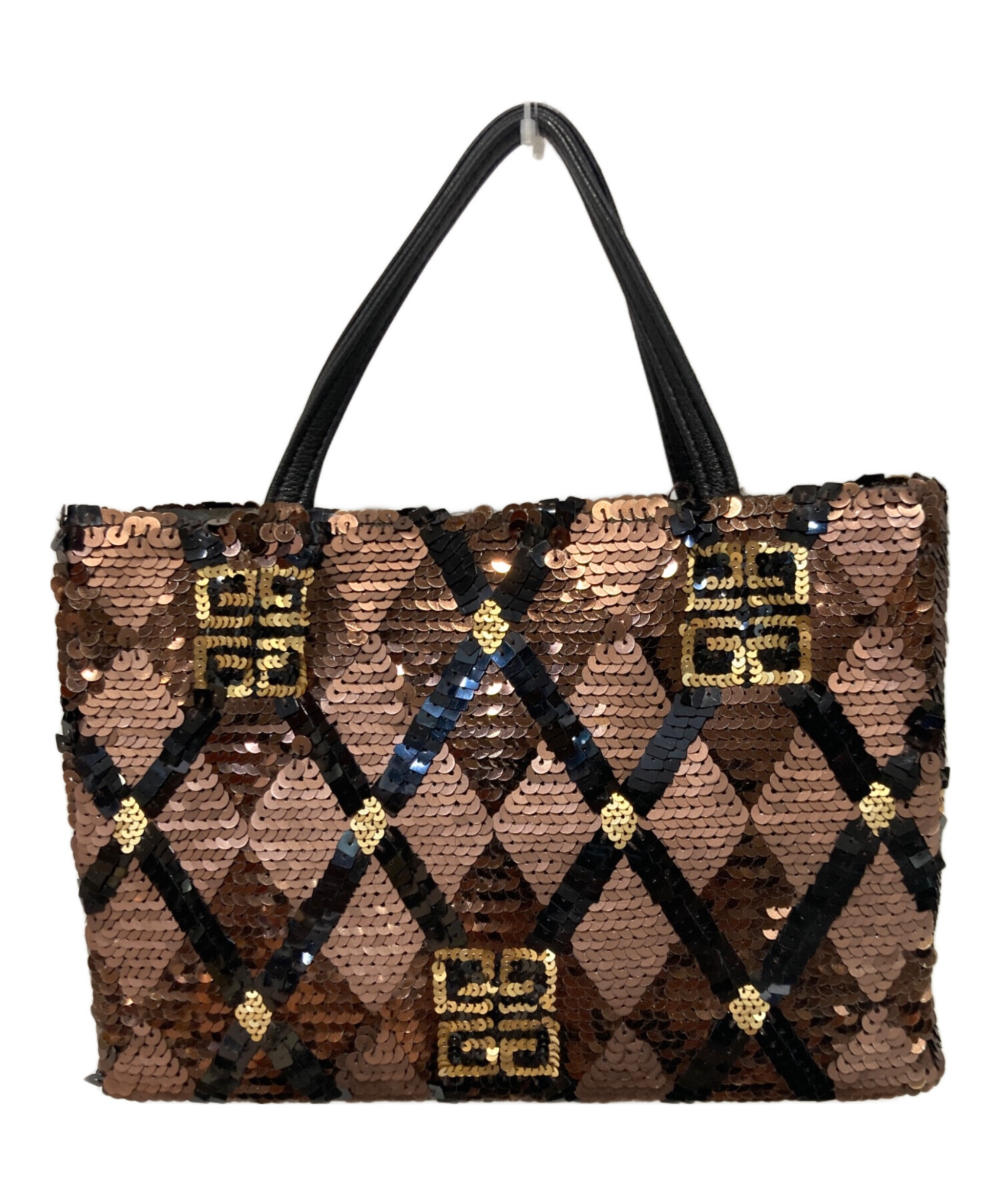 中古・古着通販】GIVENCHY (ジバンシィ) スパンコールハンドバッグ