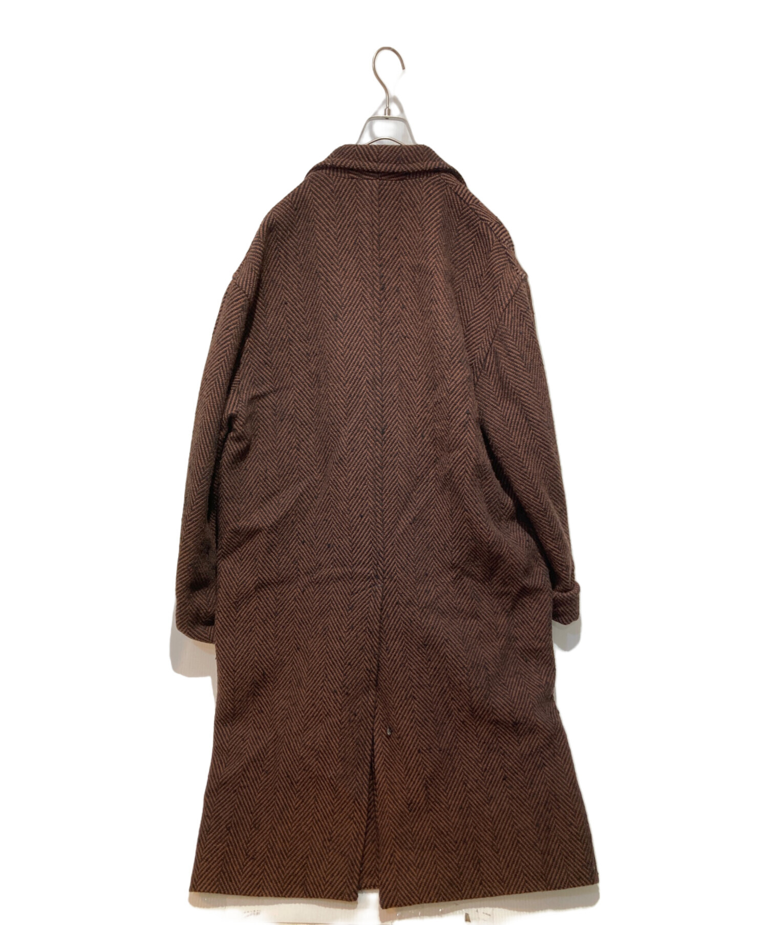 H BEAUTY&YOUTH エイチ　コート 中古・古着通販】H BEAUTY&YOUTH (エイチ ビューティー&ユース) TWEED