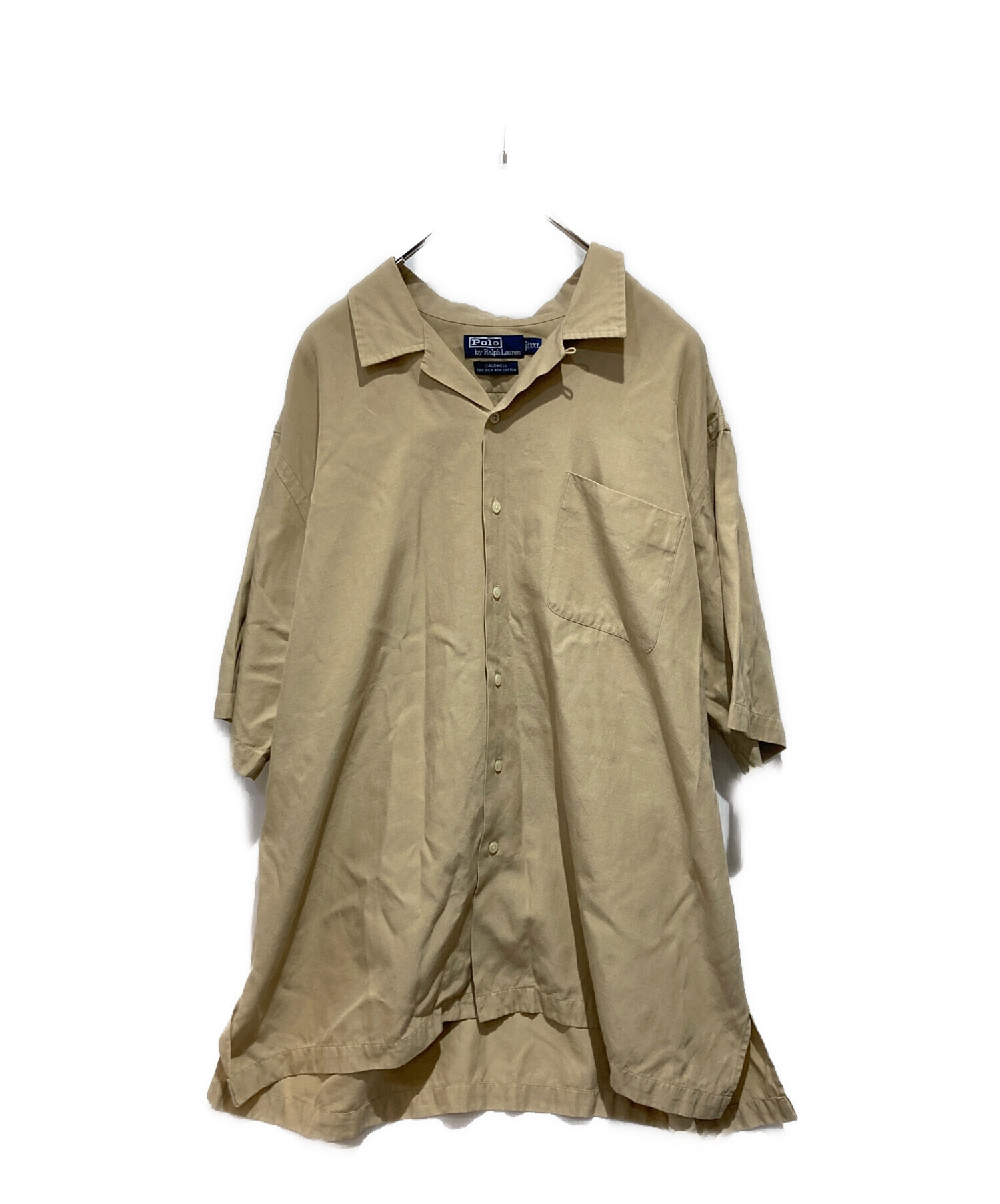 柊*様 Polo Ralph Lauren 半袖シャツ ベージュ 中古・古着通販】POLO RALPH LAUREN (ポロ・ラルフローレン) オープン