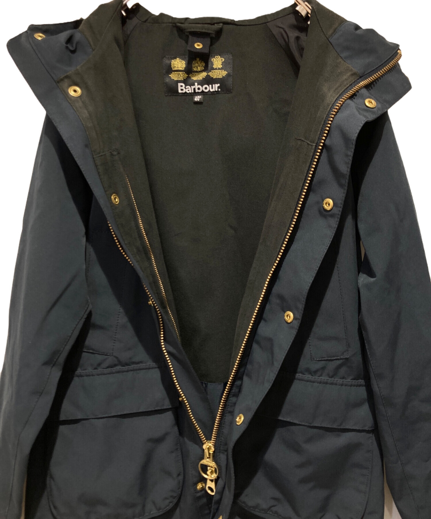 中古・古着通販】Barbour (バブアー) BEDALE HOODE ネイビー サイズ:40