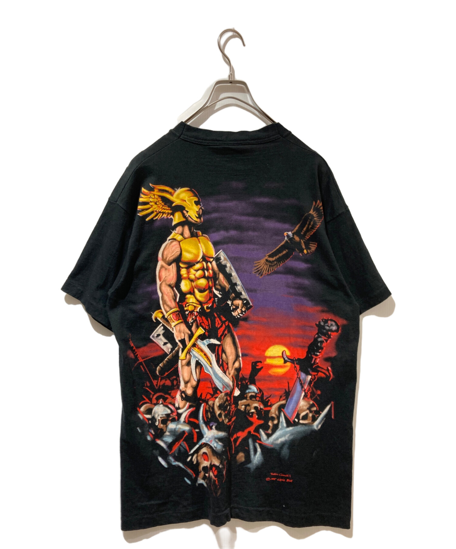 中古・古着通販】LIQUID BLUE (リキッドブルー) プリントTシャツ