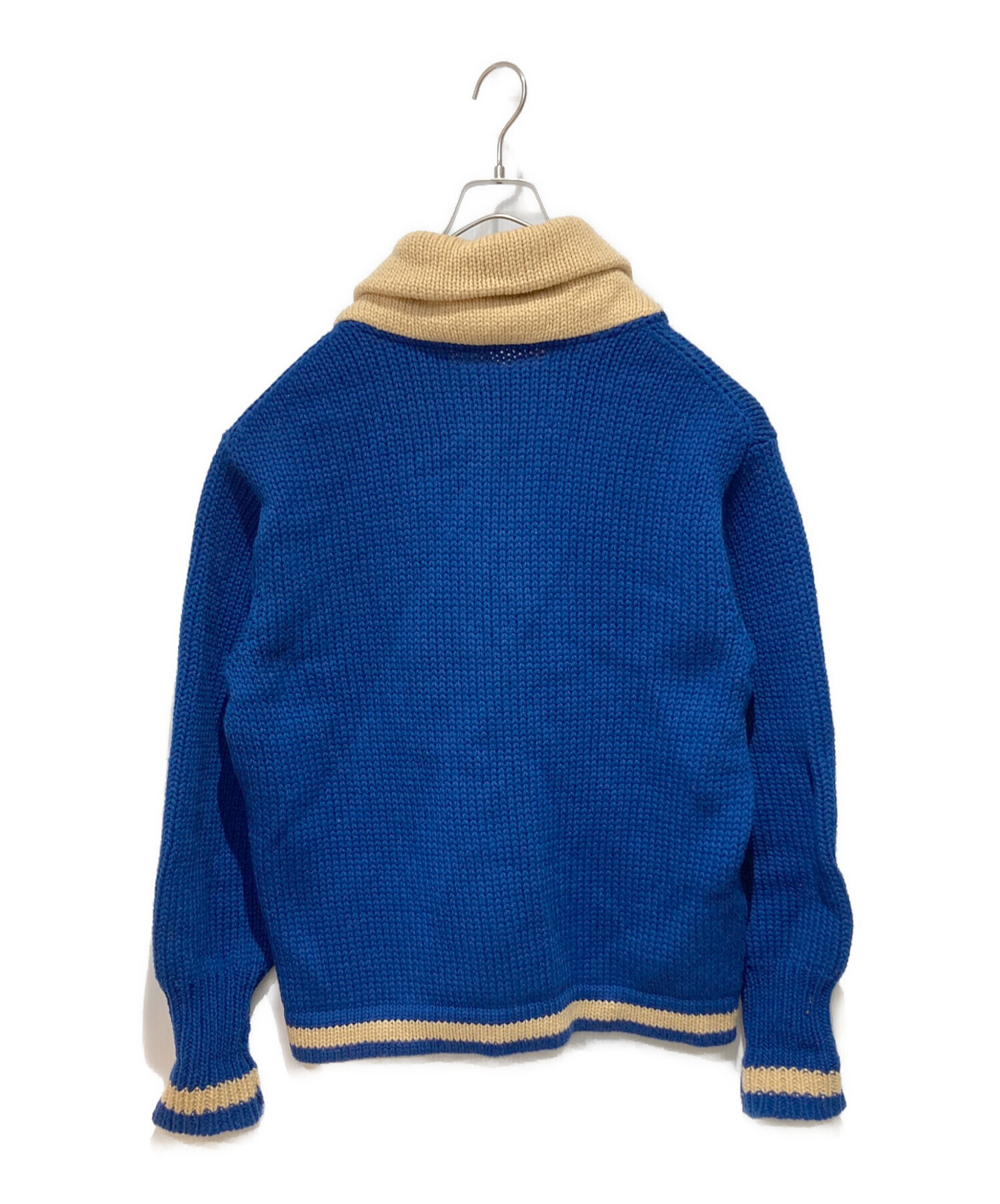 TAO タオ カーディガン S 紫x青xオレンジ 【古着】【中古】 中古・古着通販】WEIRDO (ウィアード) ショールカラーカーディガン