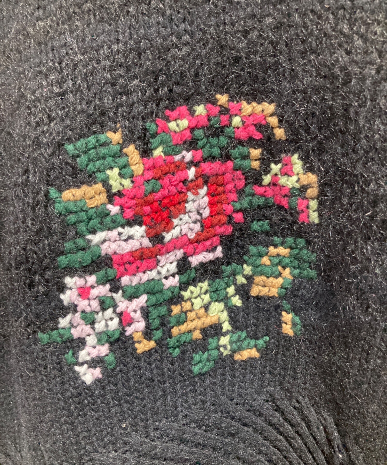 中古・古着通販】DAIRIKU (ダイリク) Flower Cross Embroidery Border
