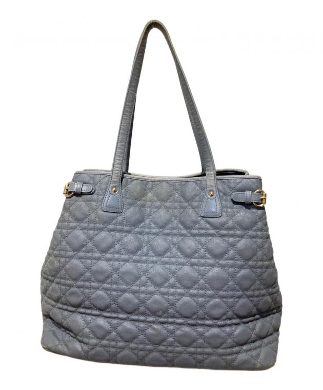 レディース 良品 Dior ディオール カナージュ パナレア トートバッグ 
