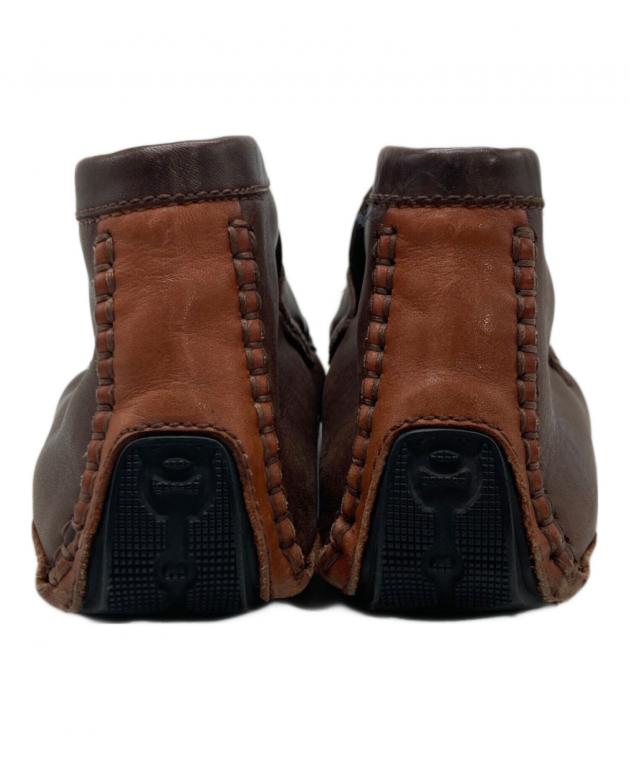 中古・古着通販】GUCCI (グッチ) ホースビットチャッカブーツ ブラウン