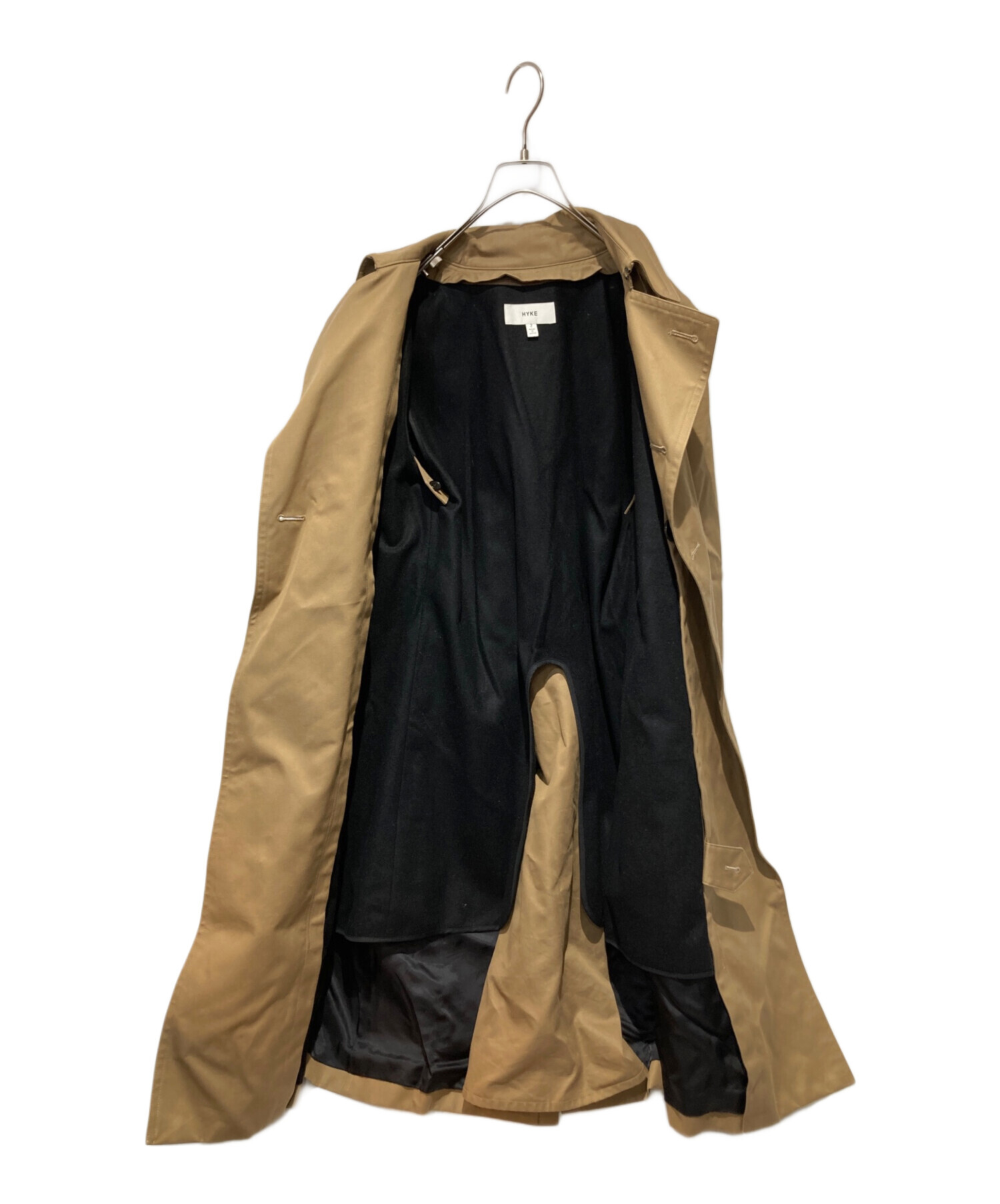 中古・古着通販】HYKE (ハイク) ライナー付トレンチコート ベージュ