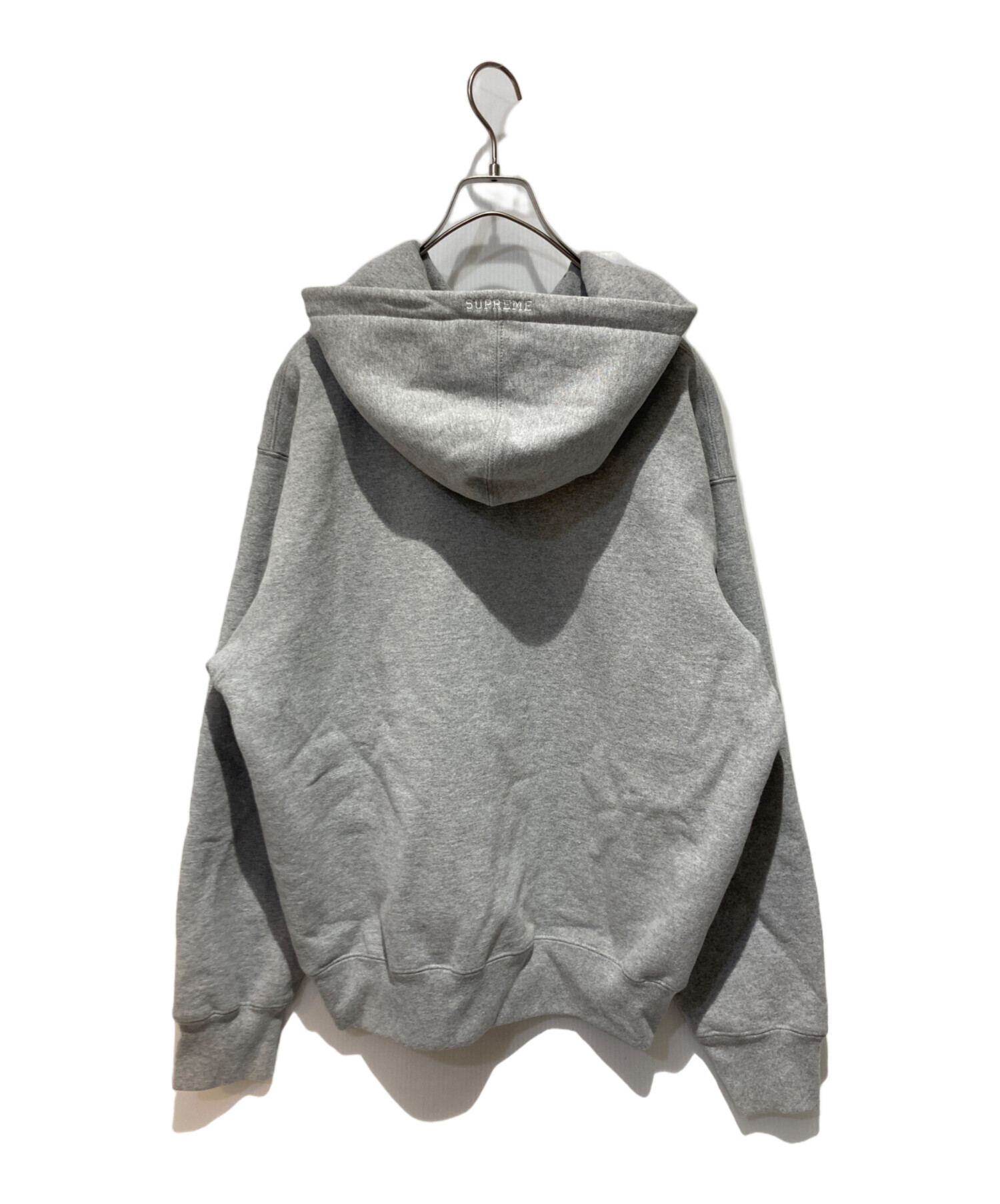中古・古着通販】Supreme (シュプリーム) S Logo Zip Up Hooded グレー