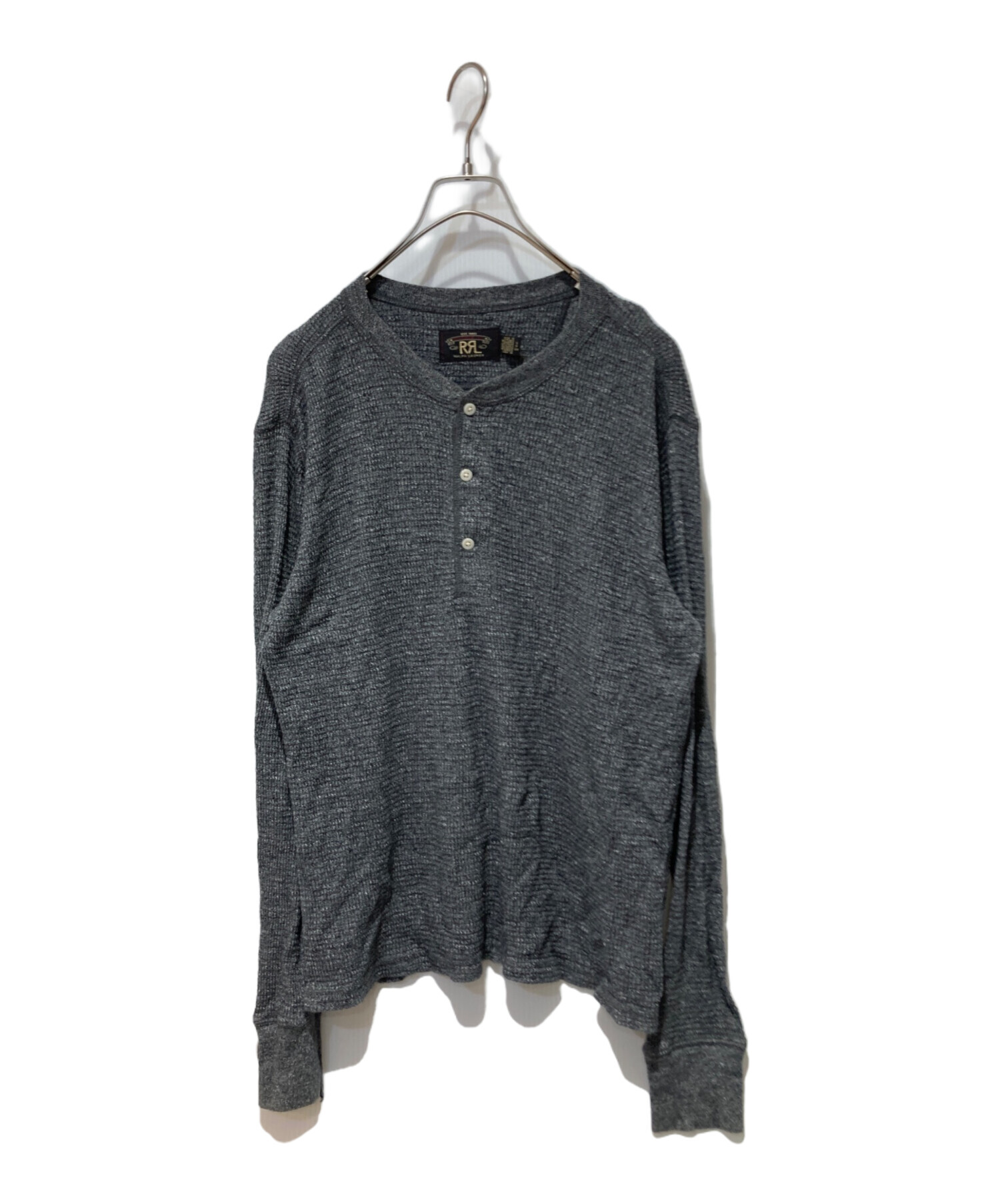 中古・古着通販】RRL (ダブルアールエル) ヘンリーネックカットソー